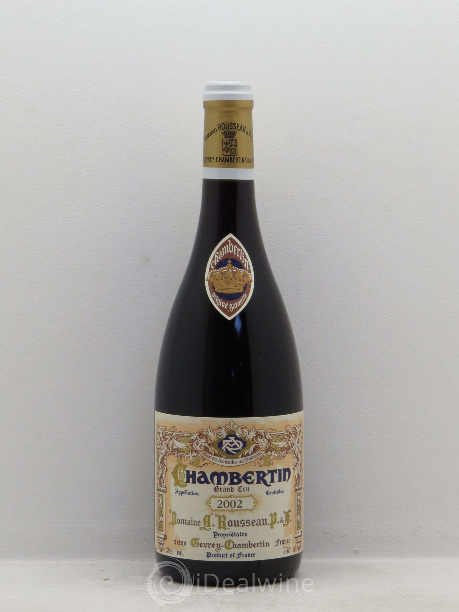 Chambertin Grand Cru Armand Rousseau (Domaine) 2002 - Lot de 1 bouteille - 0