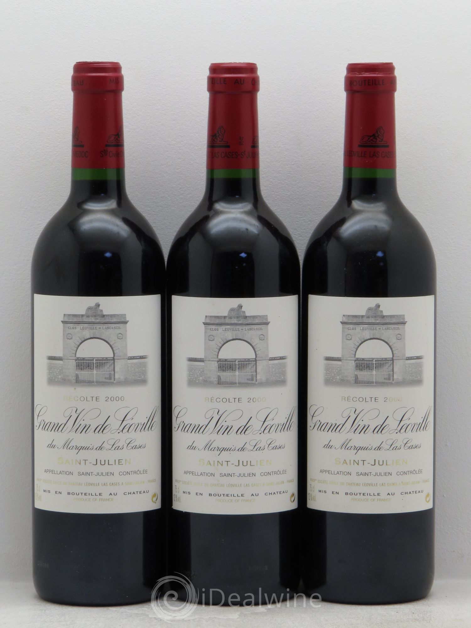 Château Léoville Las Cases 2ème Grand Cru Classé 2000 - Lot de 6 bouteilles - 2