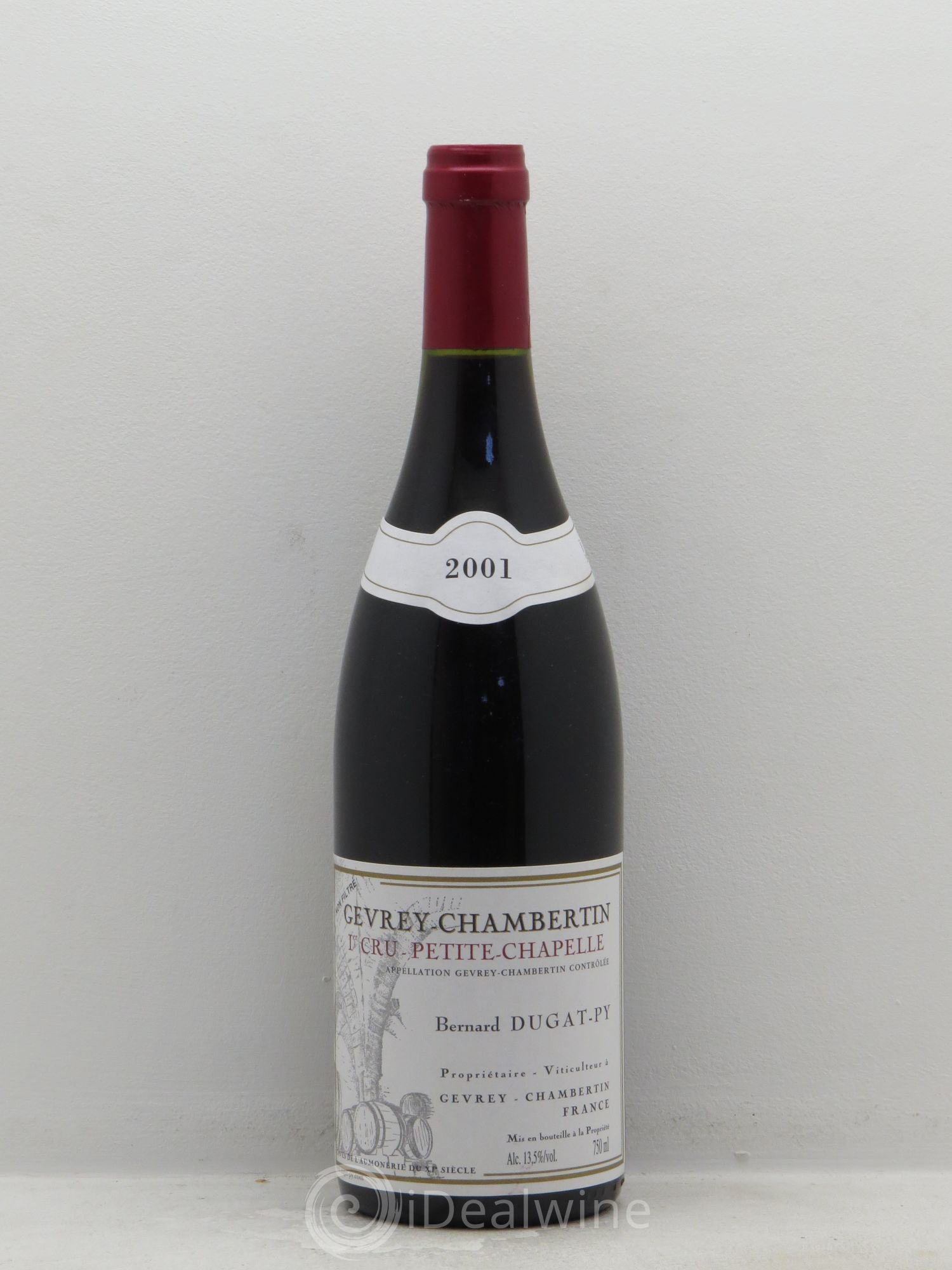 Gevrey-Chambertin 1er Cru Petite Chapelle Vieilles Vignes Dugat-Py 2001 - Lot de 1 bouteille - 0