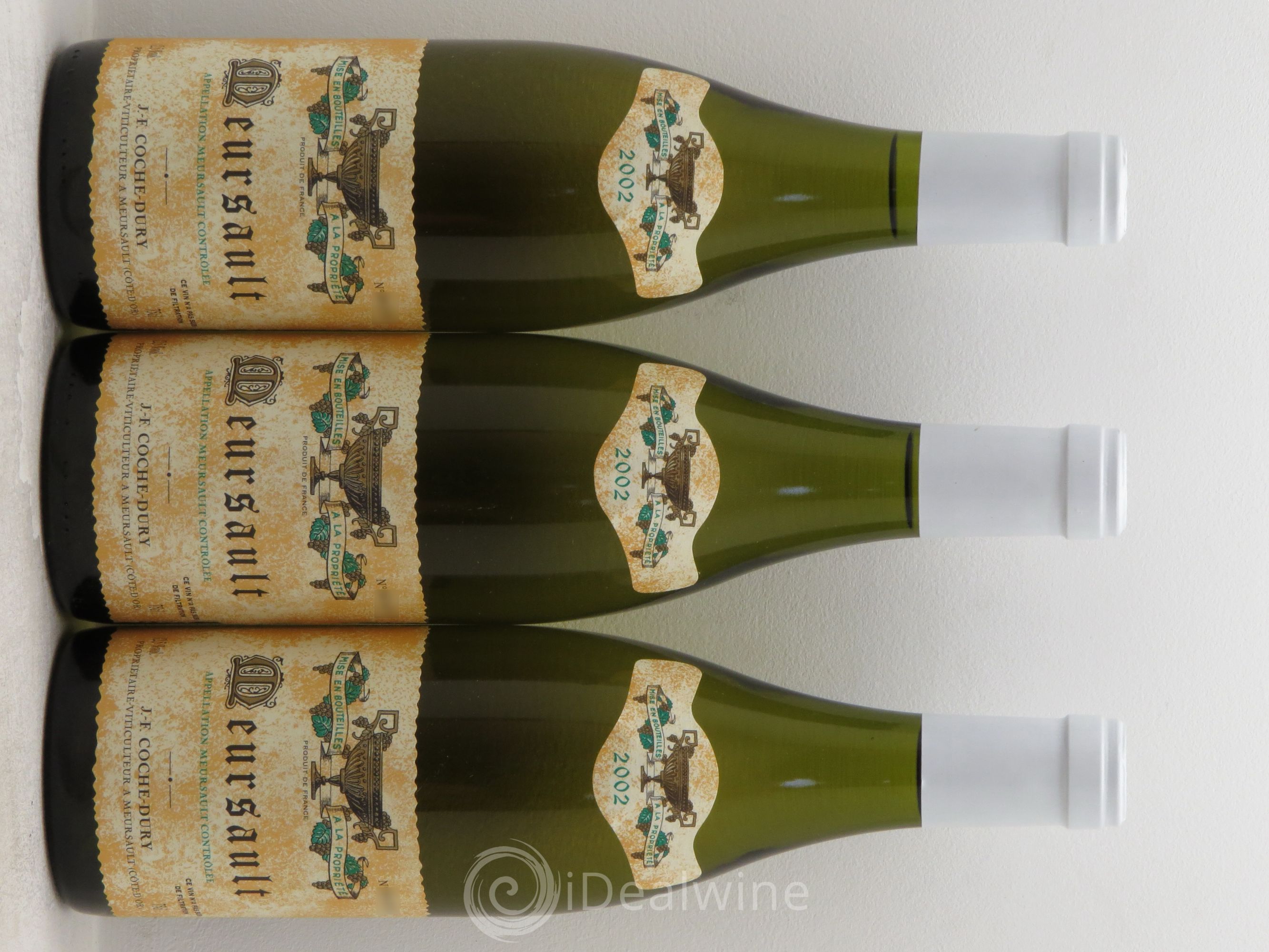 Meursault Coche Dury (Domaine) 2002 - Lot de 3 bouteilles - 0