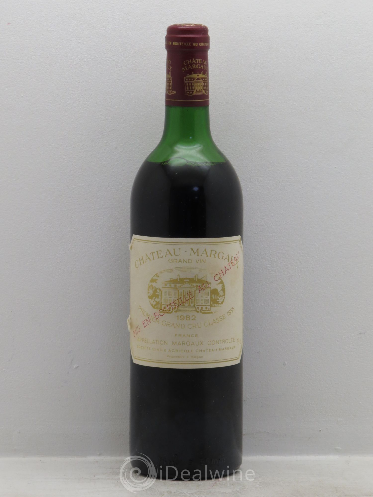 Château Margaux 1er Grand Cru Classé 1982 - Lot de 1 bouteille - 0