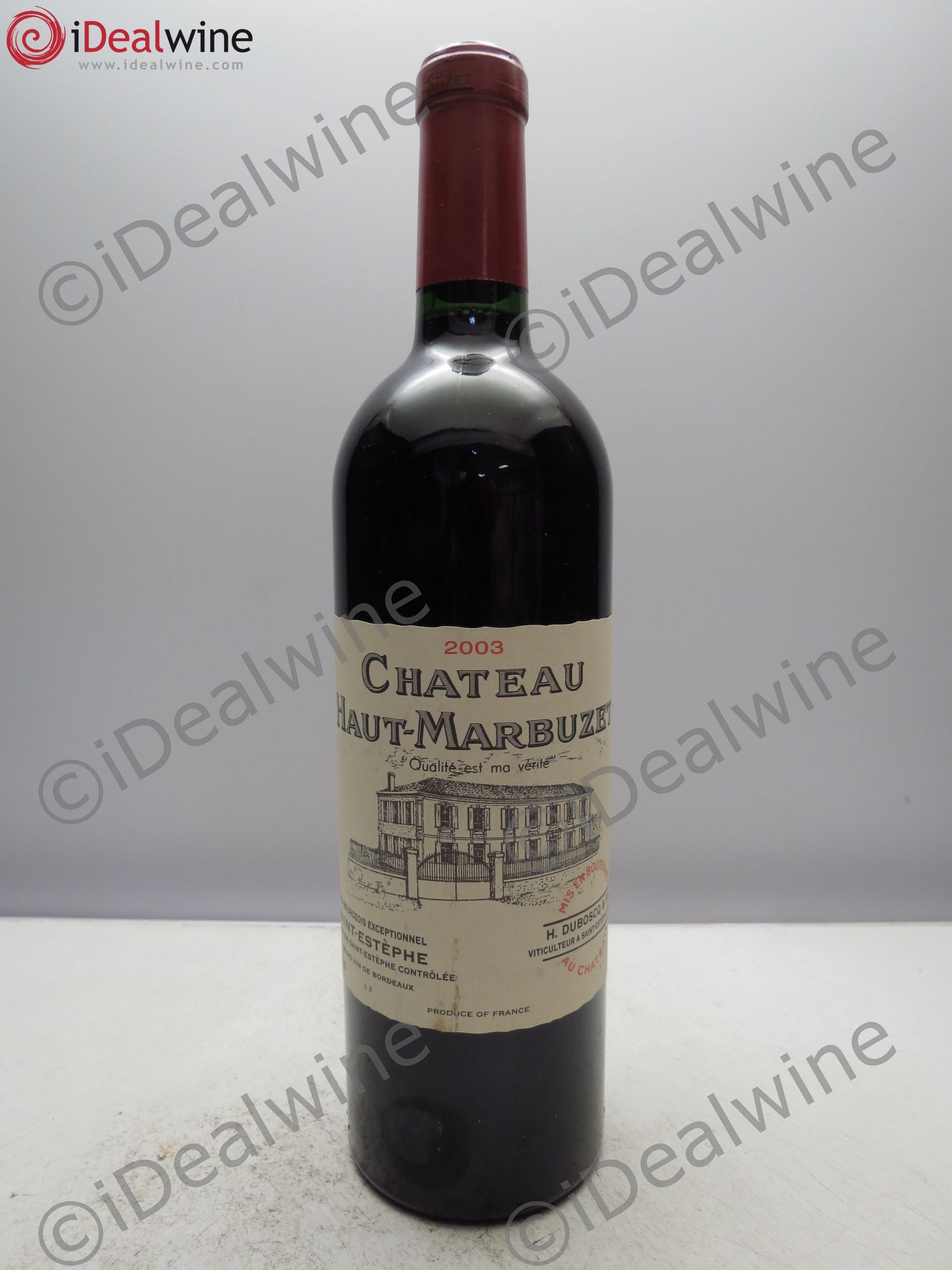 Château Haut Marbuzet (sans prix de réserve) 2003 - Lot de 1 bouteille - 0