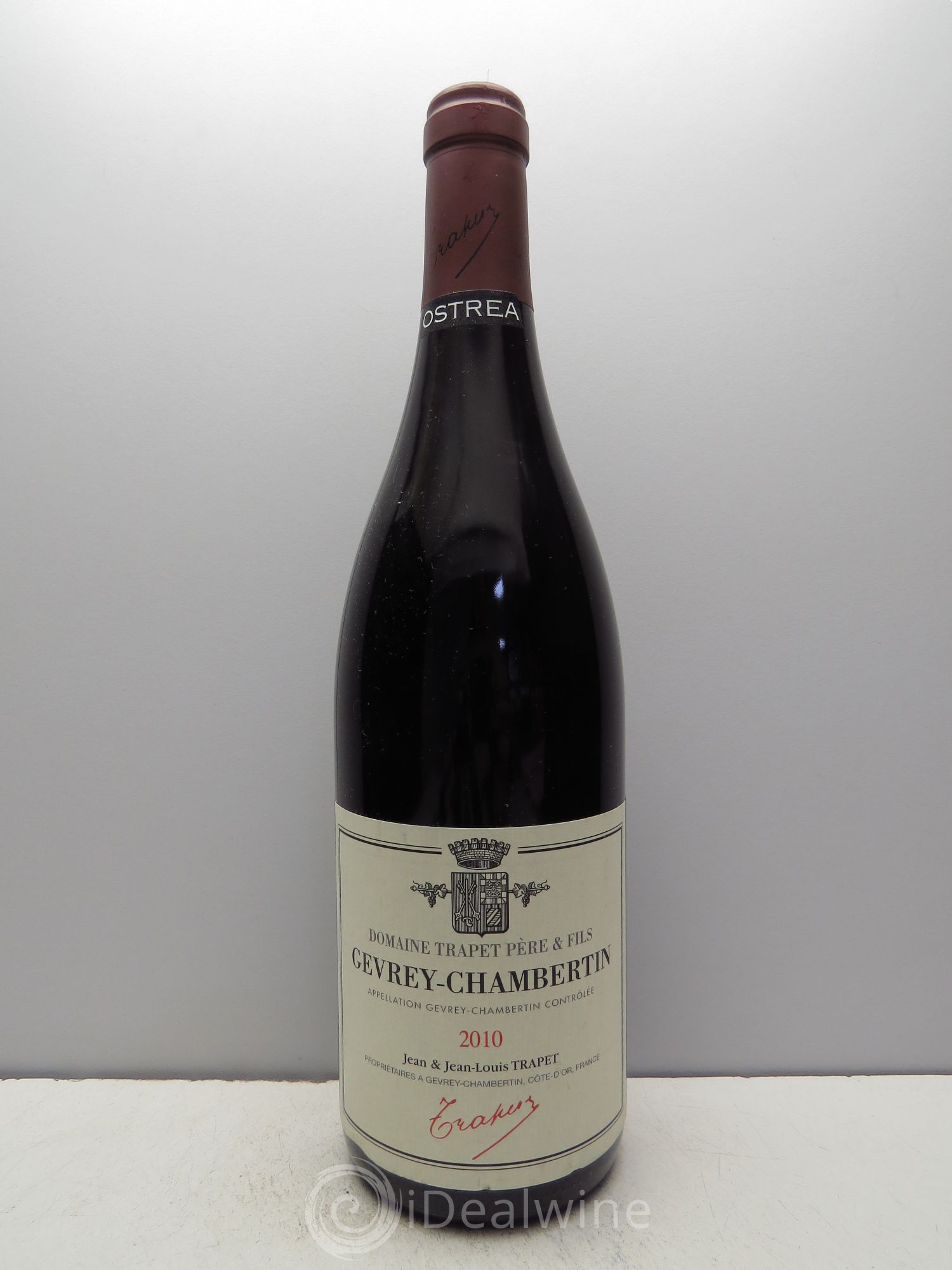 Gevrey-Chambertin Ostrea Domaine Trapet 2010 - Lot de 1 bouteille - 0