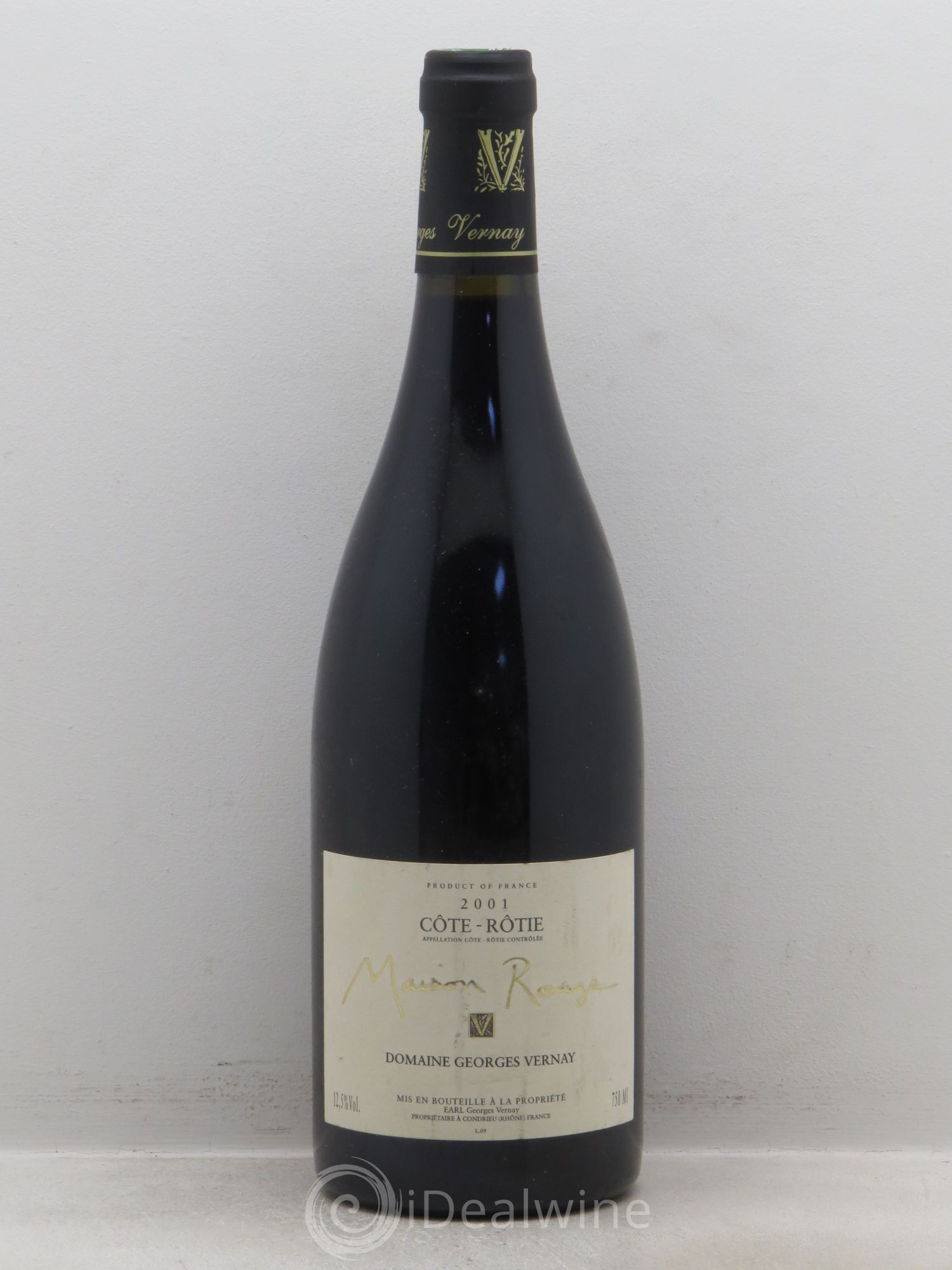 Côte-Rôtie Maison Rouge Georges Vernay 2001 - Lot de 1 bouteille - 0