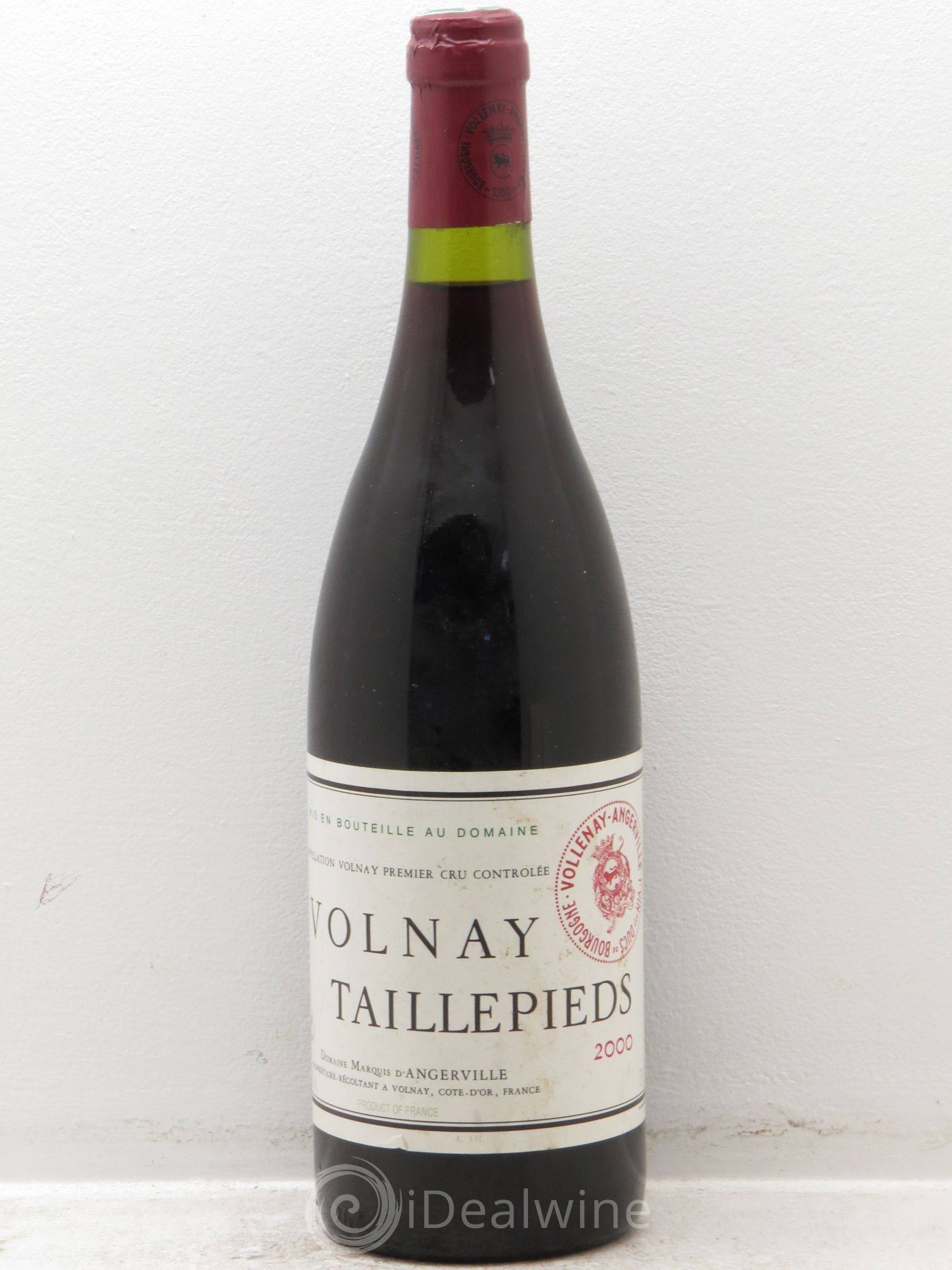 Volnay 1er Cru Taillepieds Marquis d'Angerville (Domaine) 2000 - Lot de 1 bouteille - 0