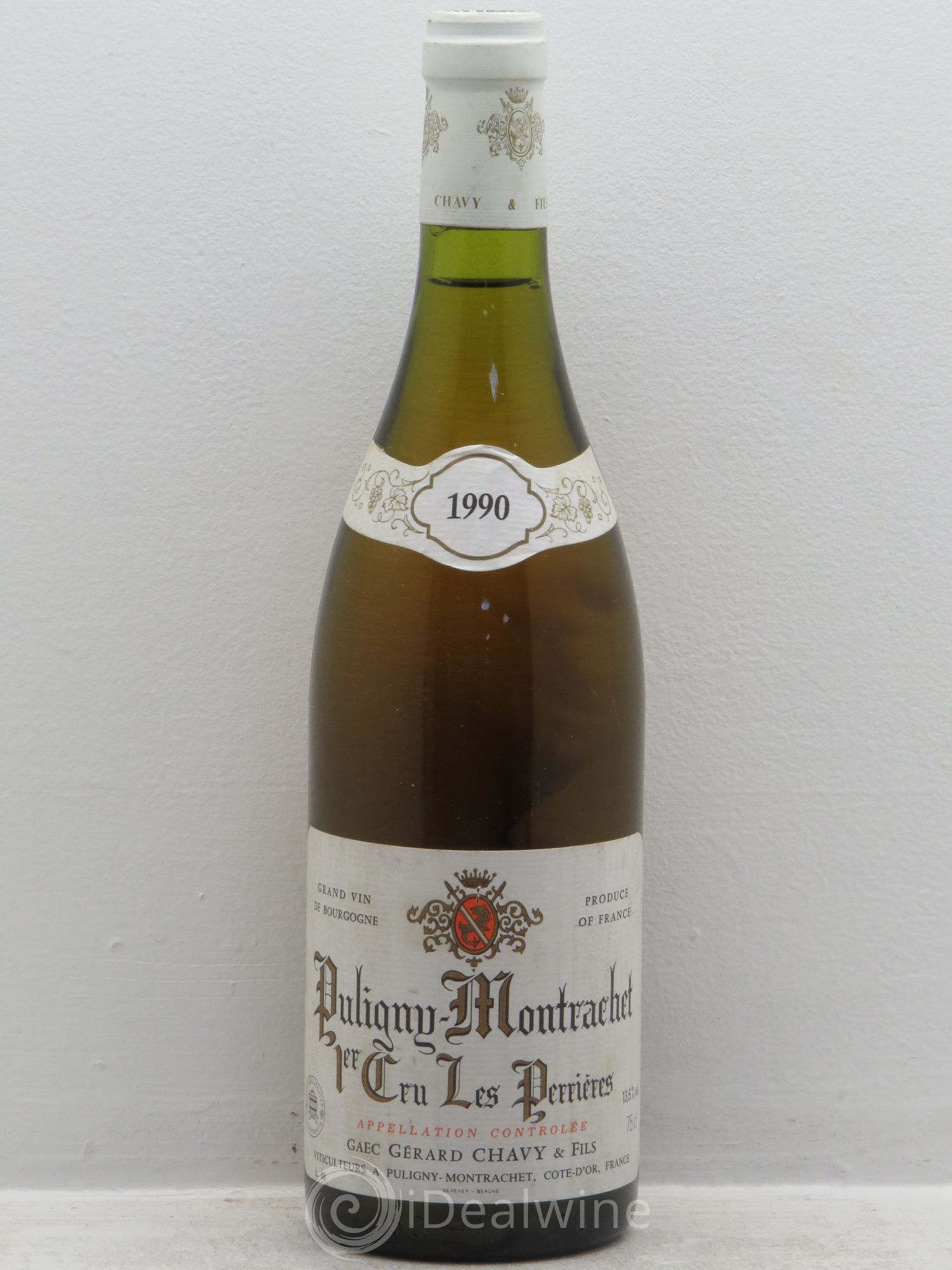 Puligny-Montrachet 1er Cru Domaine Chavy 1990 - Posten von 1 Flasche - 0