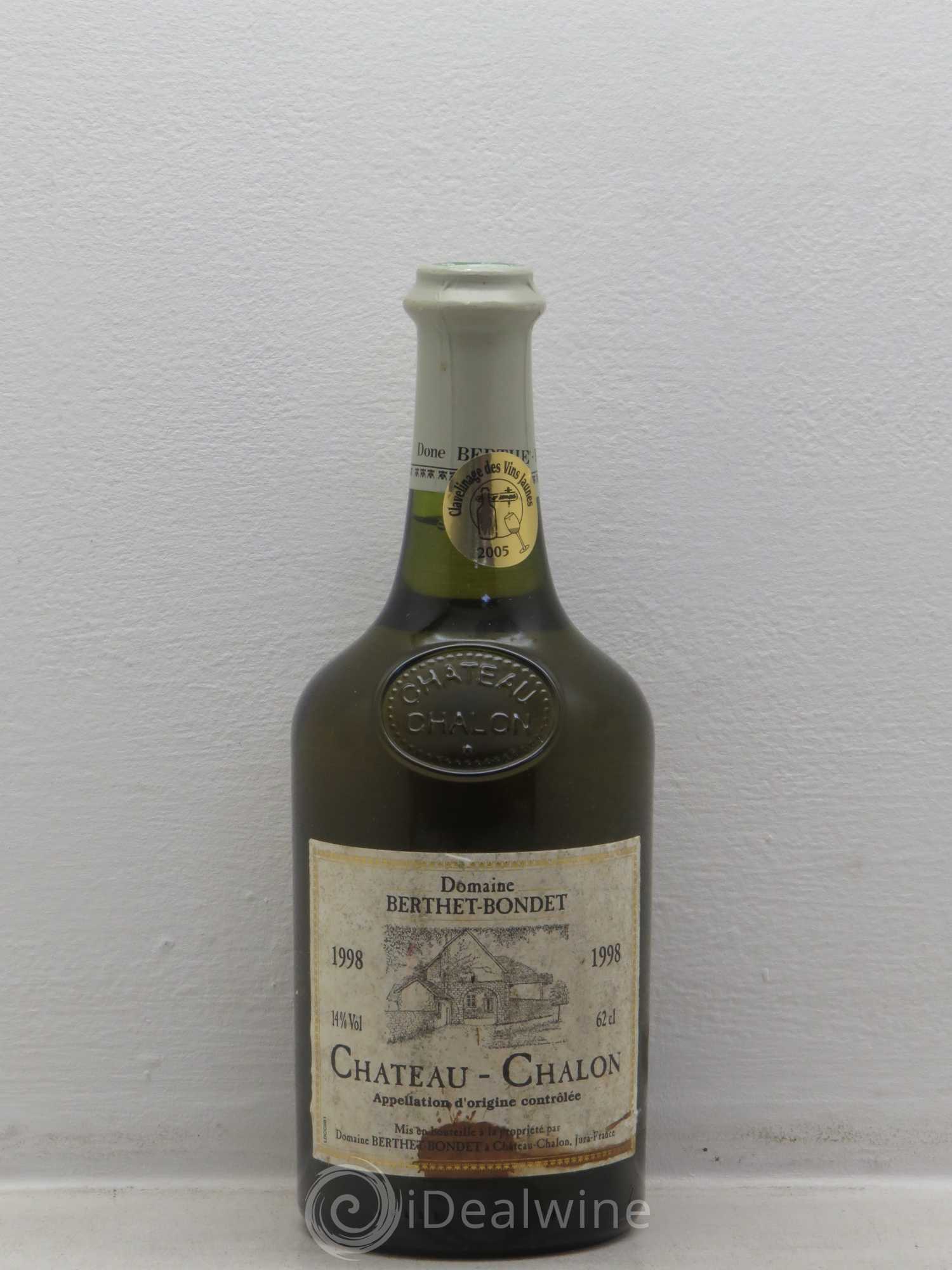 Château-Chalon Berthet-Bondet 1998 - Lot de 1 bouteille - 0