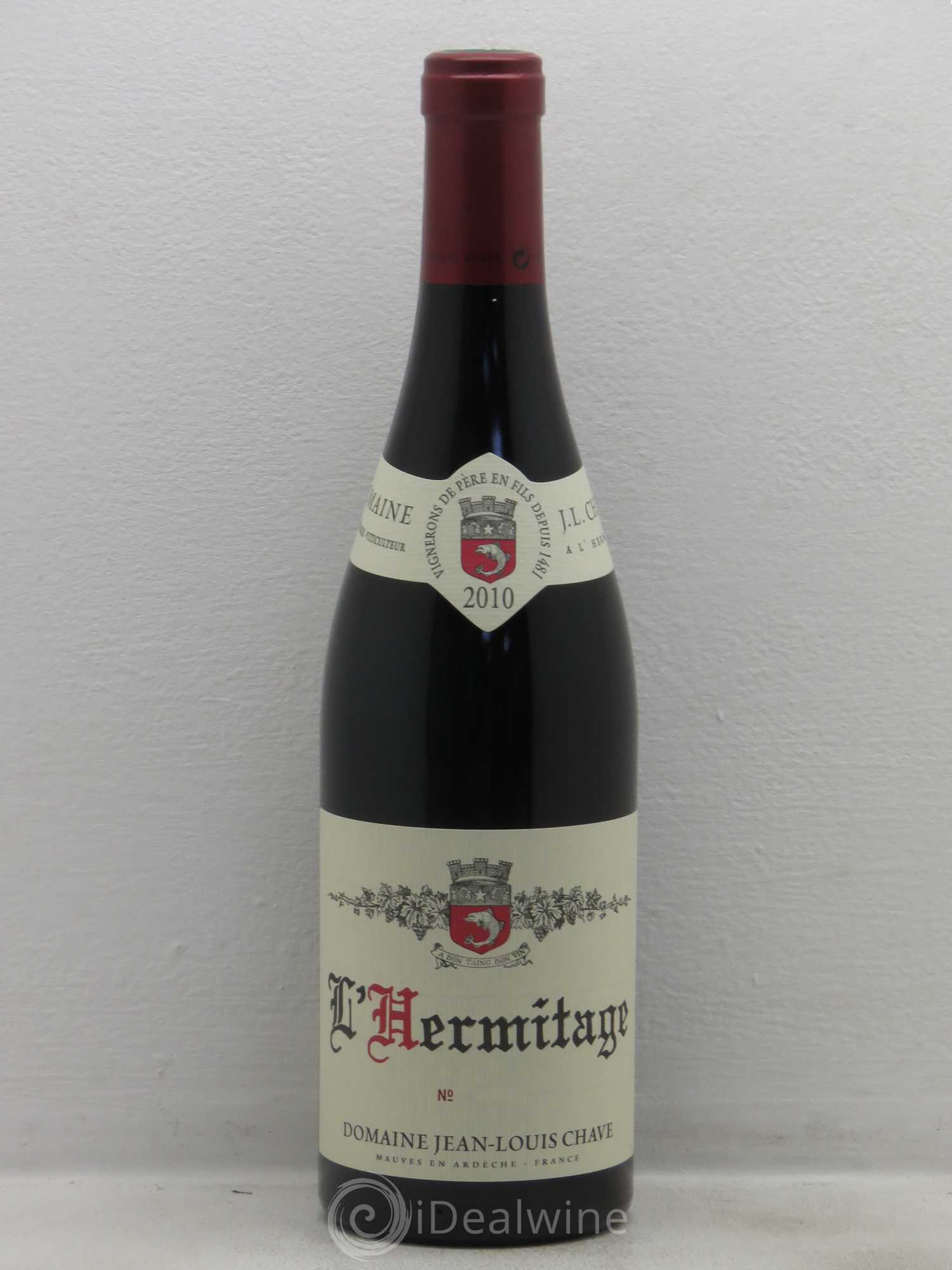 Hermitage Jean-Louis Chave 2010 - Lot de 1 bouteille - 0