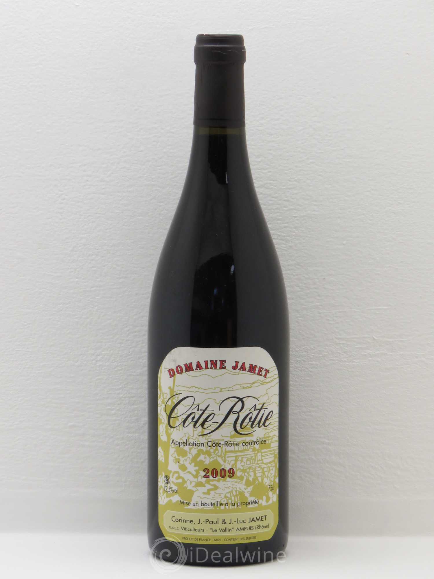 Côte-Rôtie Jamet (Domaine) 2009 - Lot de 1 bouteille - 0