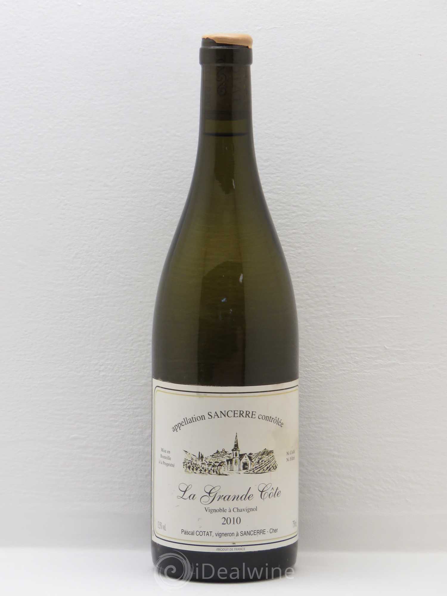 Sancerre La Grande Côte François Cotat 2010 - Lot de 1 bouteille - 0