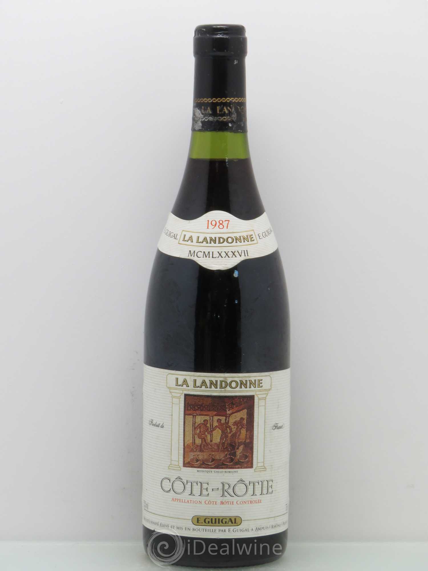 Côte-Rôtie La Landonne Guigal 1987 - Lot de 1 bouteille - 0