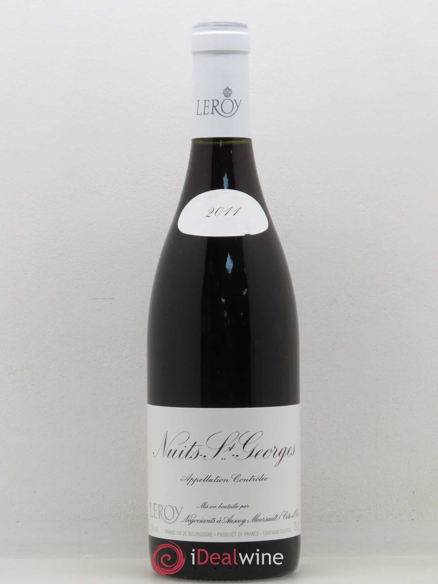 Nuits-Saint-Georges Leroy SA 2011 - Lot de 1 bouteille - 0
