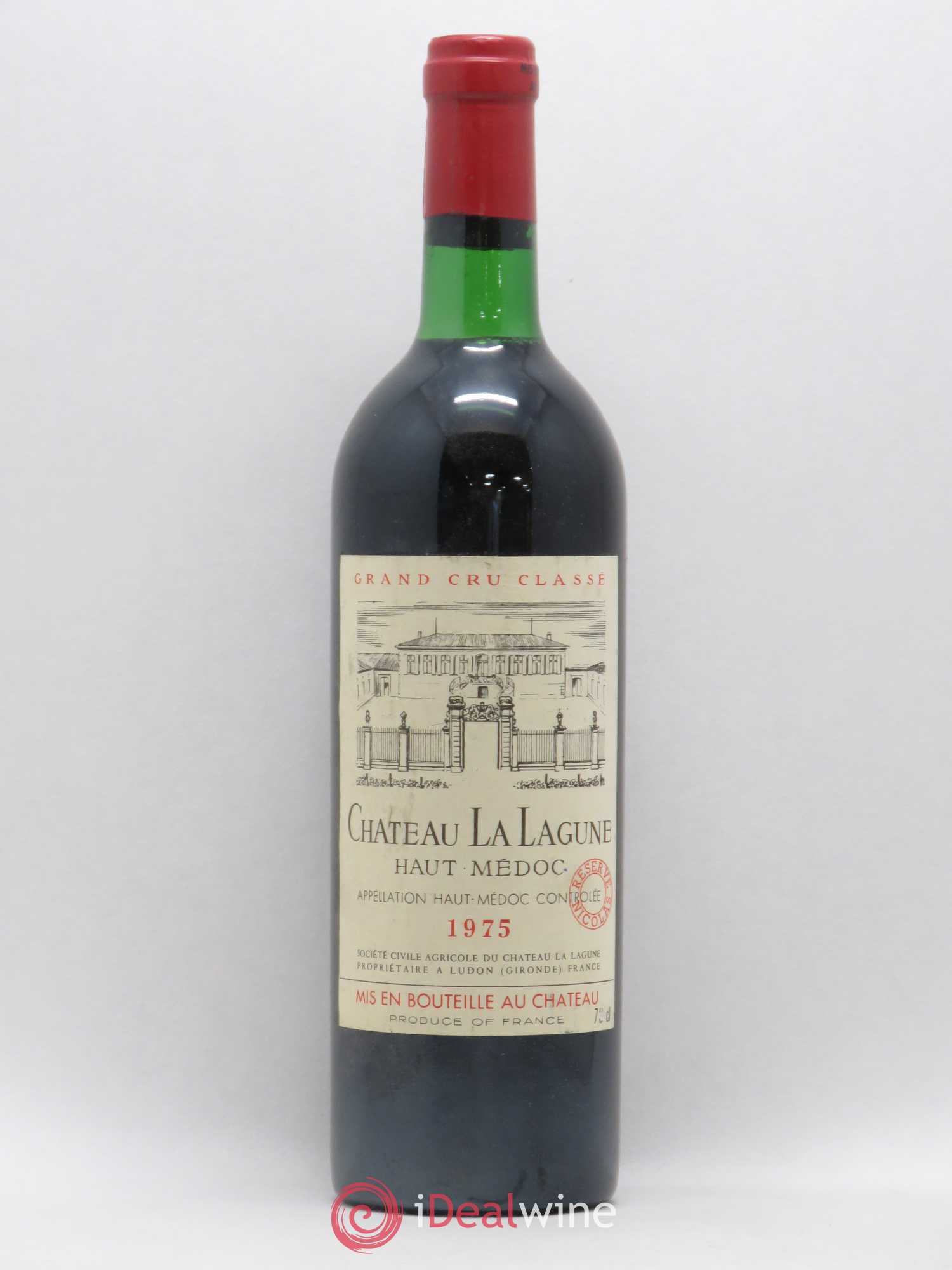 Château la Lagune 3ème Grand Cru Classé 1975 - Lot de 1 bouteille - 0