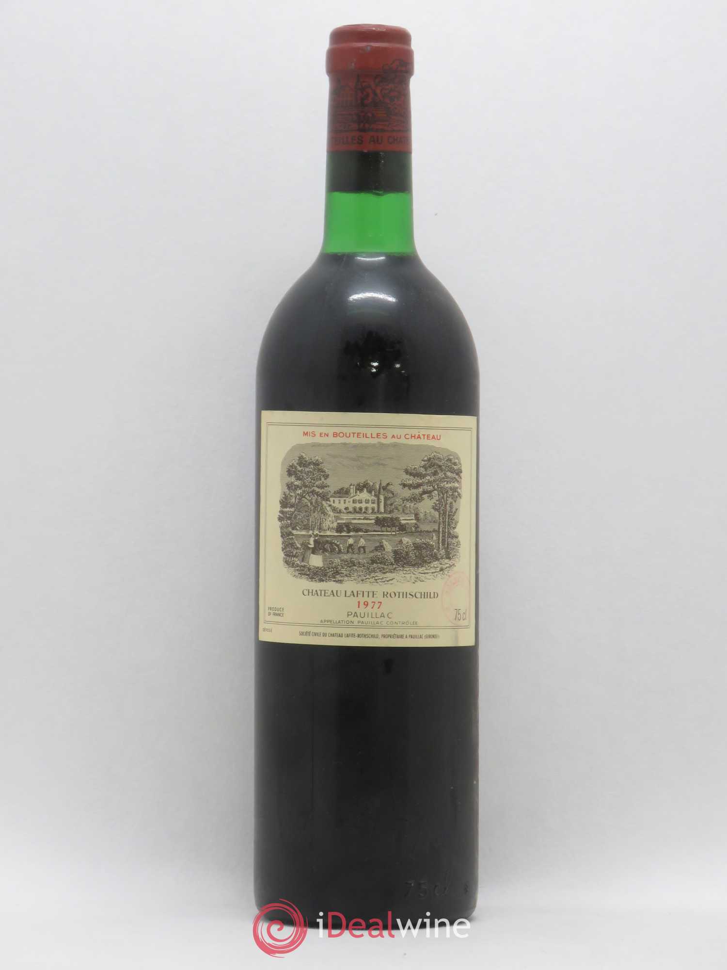 Château Lafite Rothschild 1er Grand Cru Classé 1977 - Lot de 1 bouteille - 0