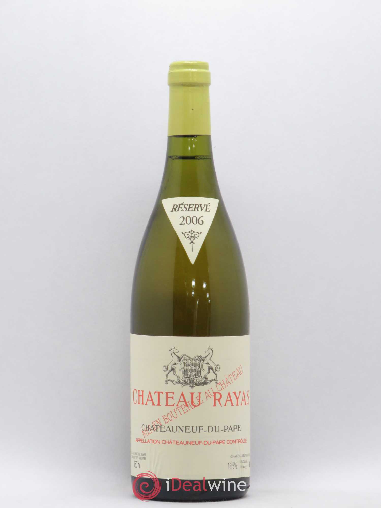 Châteauneuf-du-Pape Château Rayas Emmanuel Reynaud 2006 - Lot de 1 bouteille - 0