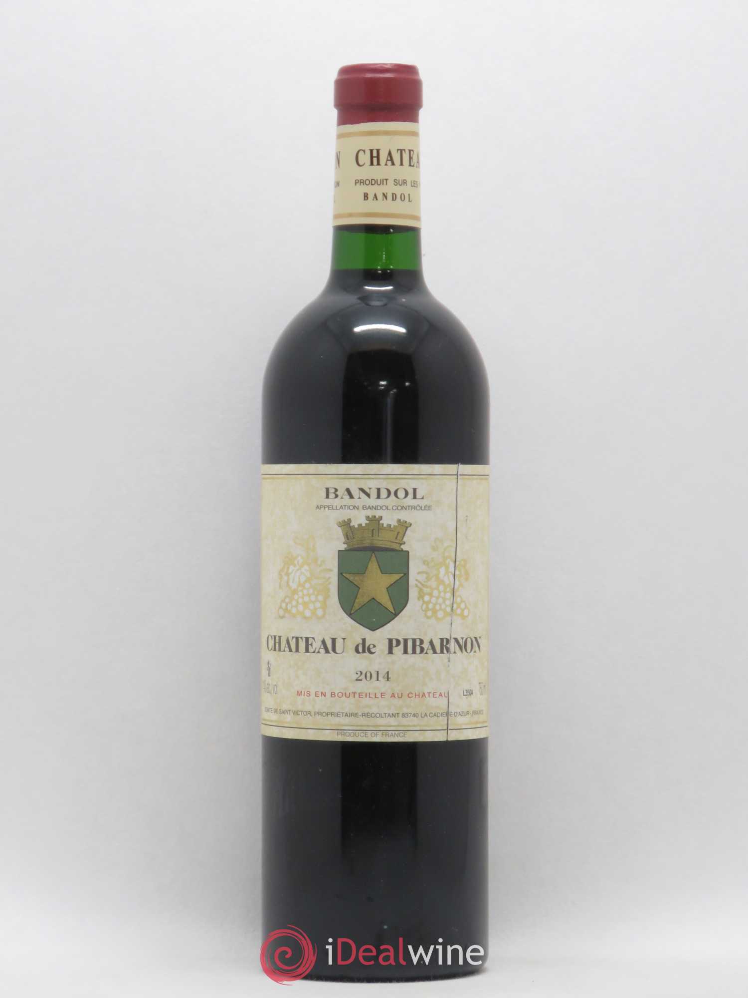 Bandol Château de Pibarnon Comte de Saint-Victor 2014 - Lot de 1 bouteille - 0