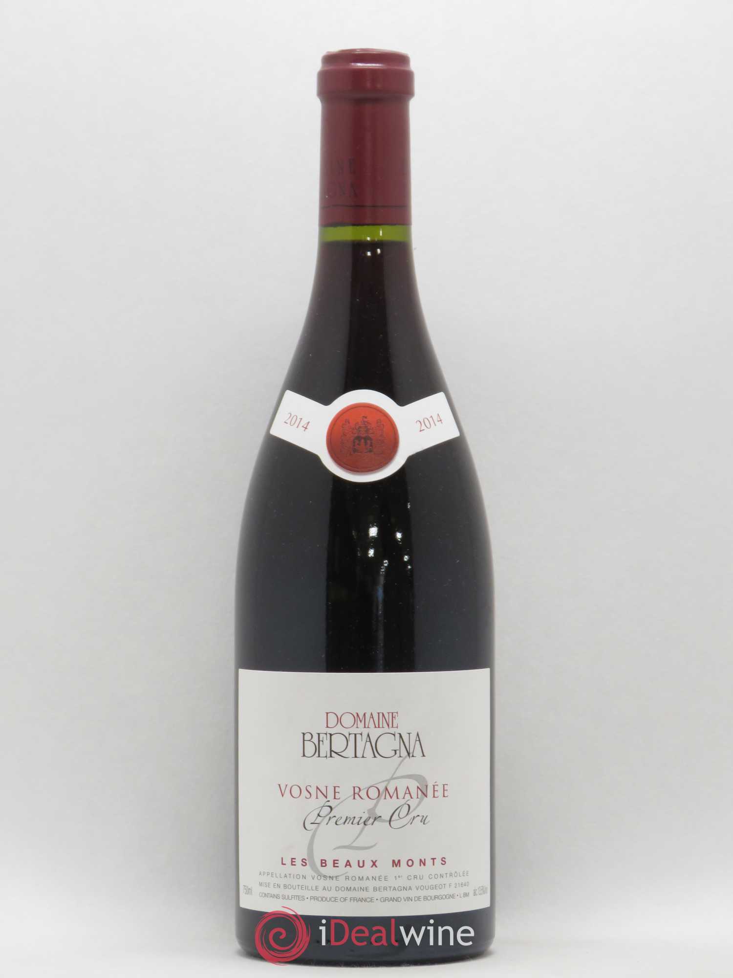 Vosne-Romanée 1er Cru Les Beaux-Monts Bertagna 2014 - Lot de 1 bouteille - 0