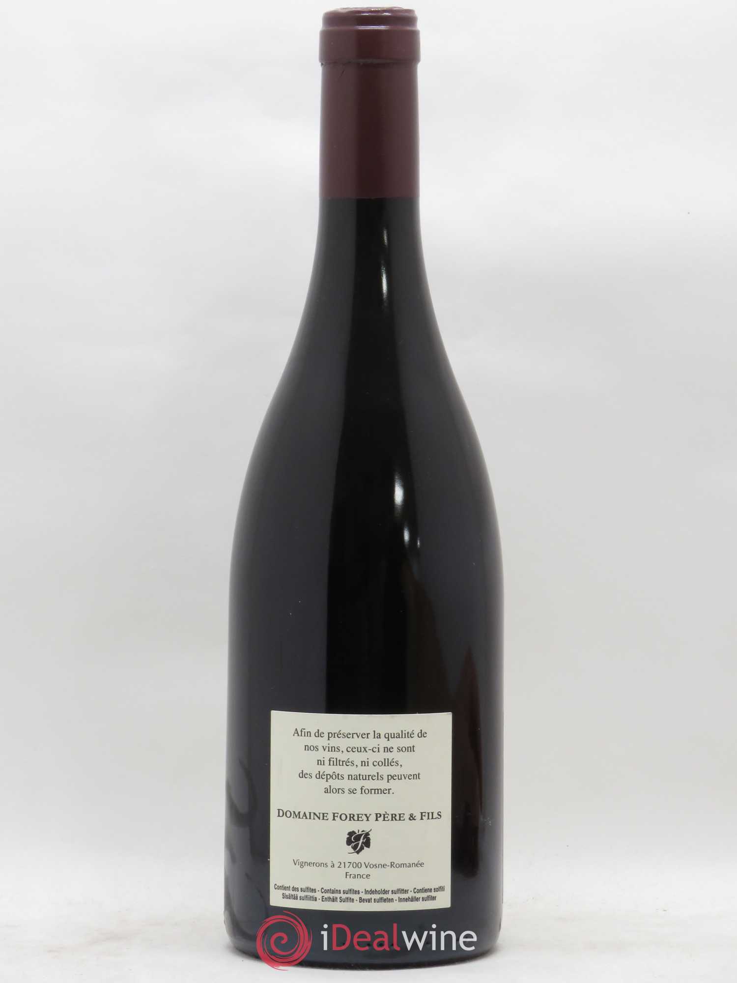 Vosne-Romanée 1er Cru Les Gaudichots Forey Père et Fils (Domaine) 2018 - Lot de 1 bouteille - 1