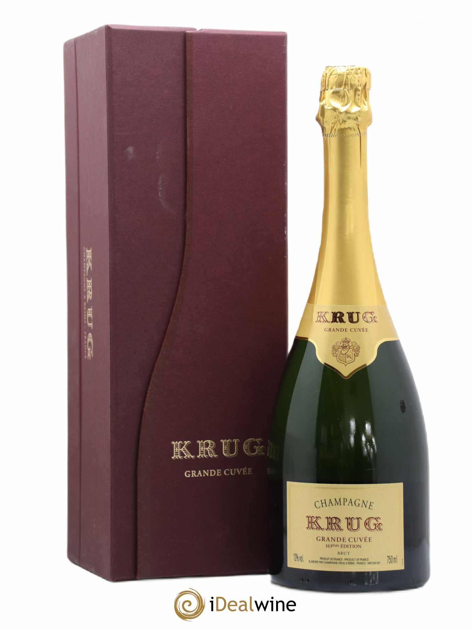 Grande Cuvée - 163ème édition Krug - Lot de 1 bouteille - 0