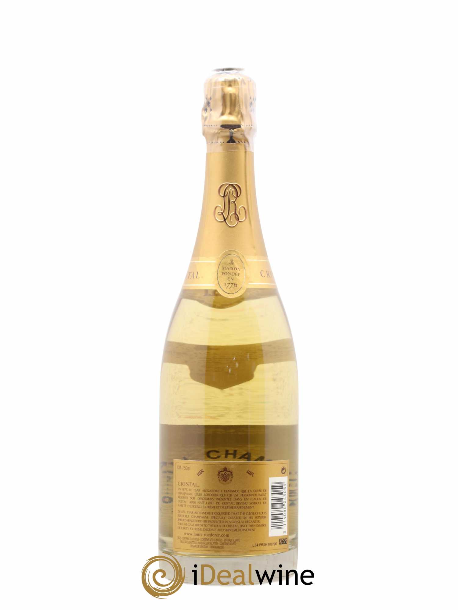Cristal Louis Roederer 2007 - Lot de 1 bouteille - 2