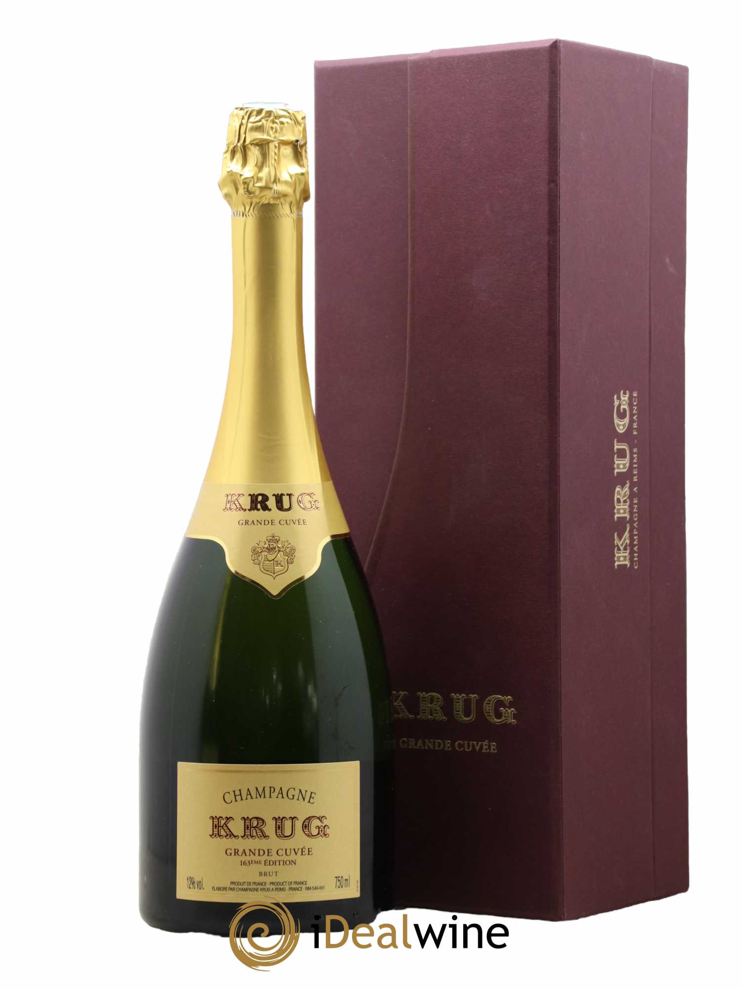 Grande Cuvée - 163ème édition Krug - Lot of 1 bottle - 1