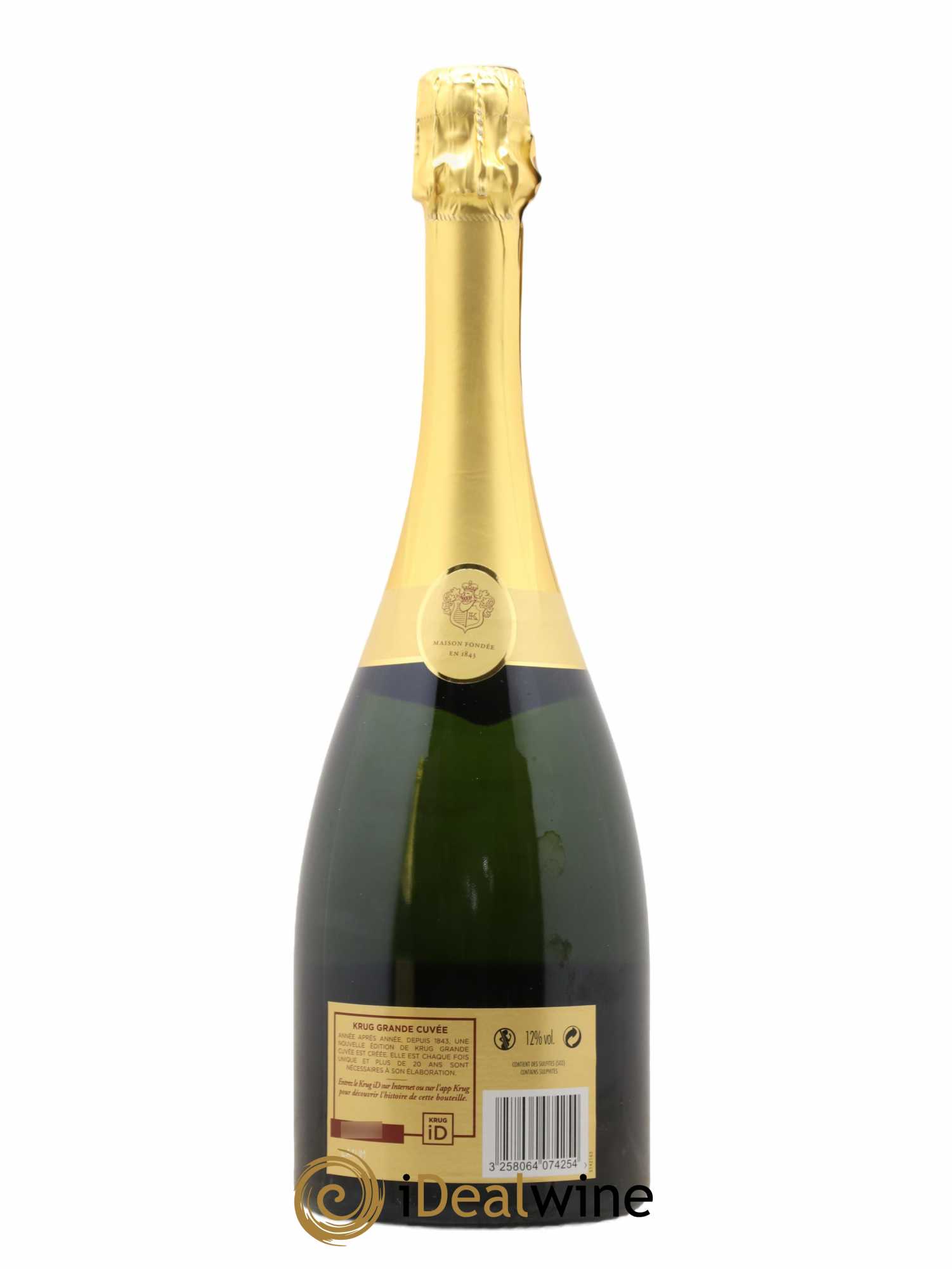 Grande Cuvée - 163ème édition Krug - Lot of 1 bottle - 2