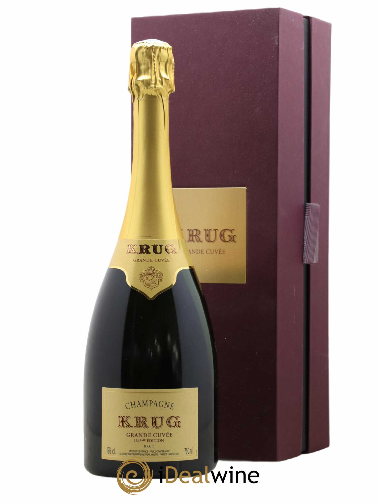 Grande Cuvée - 164ème édition Krug - Lot de 1 bouteille - 1