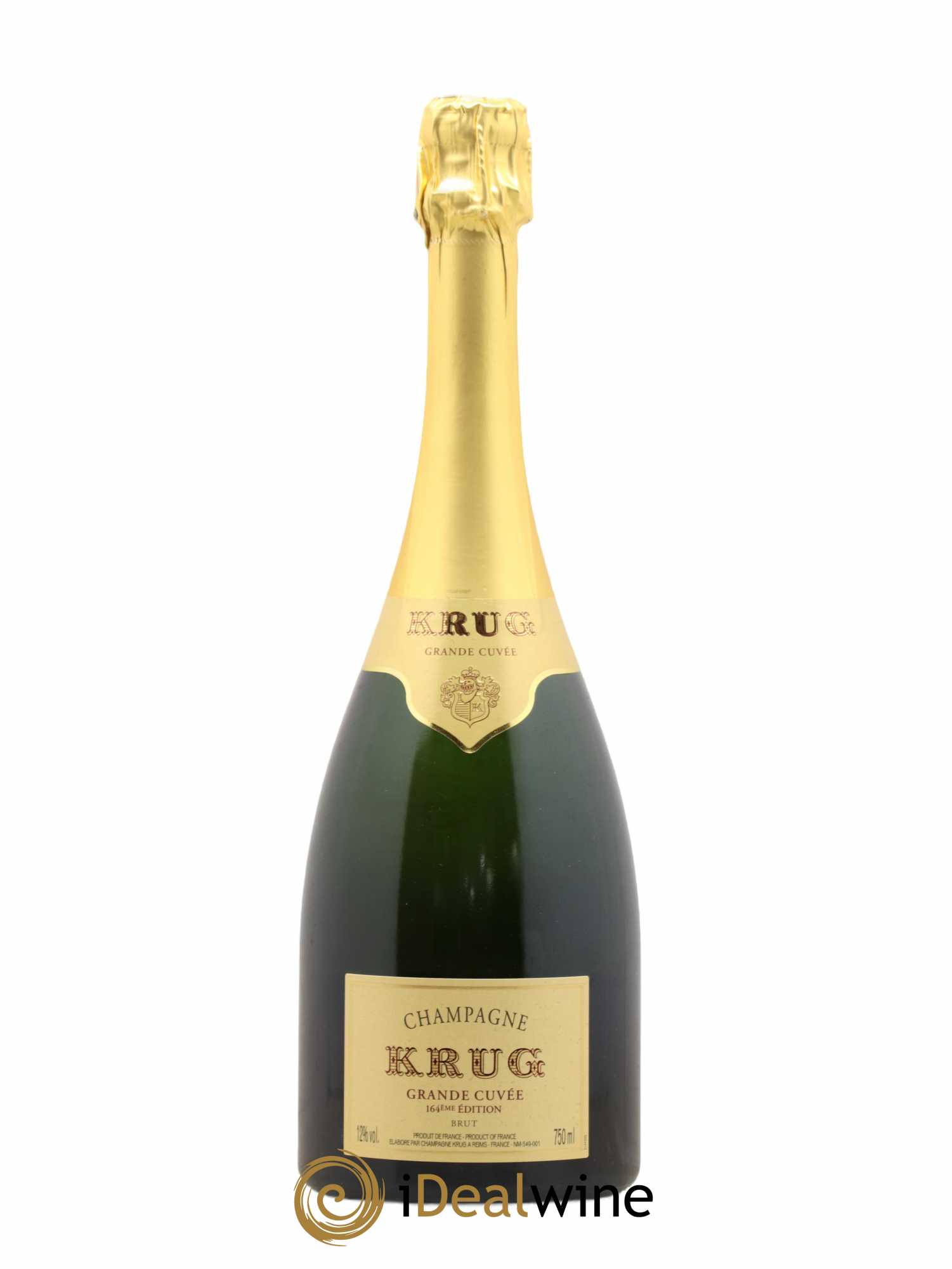 Grande Cuvée - 164ème édition Krug - Lot de 1 bouteille - 0