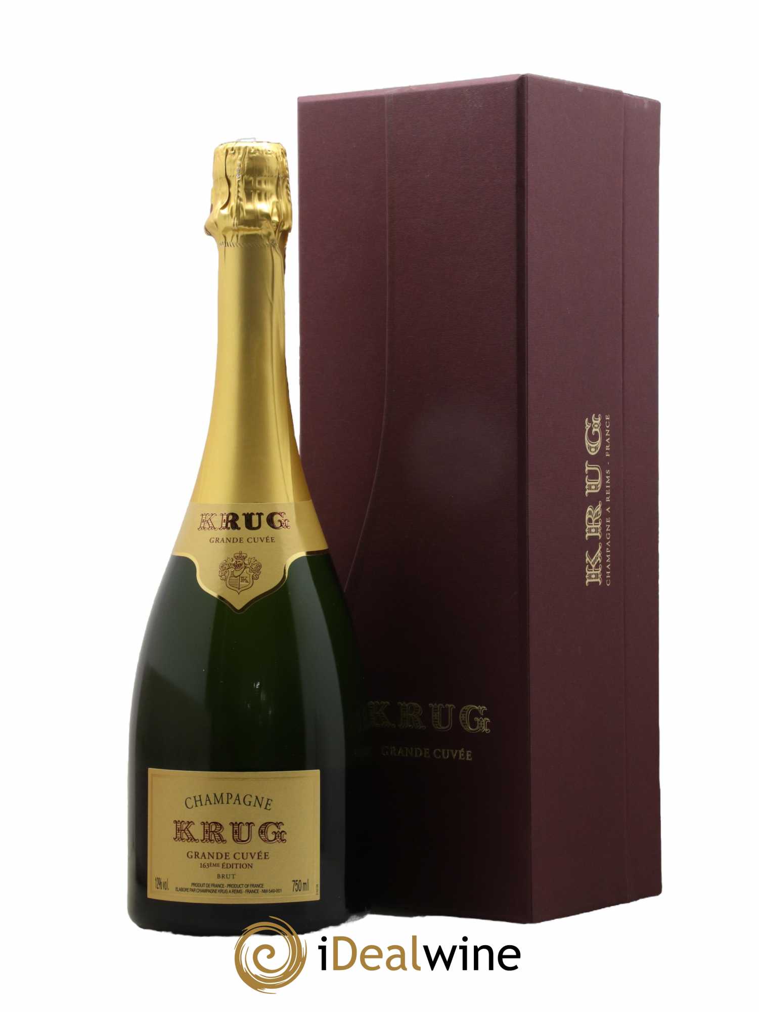 Grande Cuvée - 163ème édition Krug - Lot of 1 bottle - 1