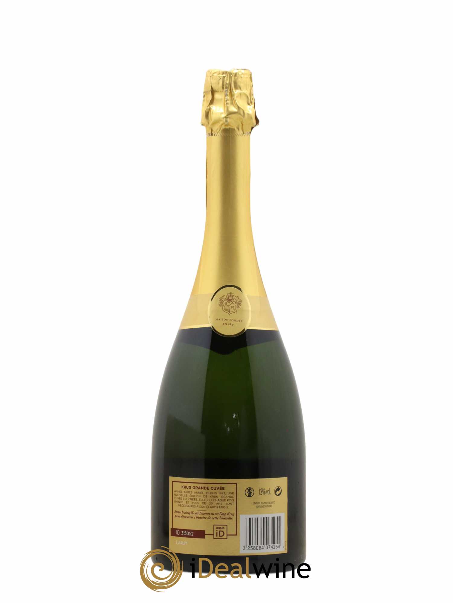 Grande Cuvée - 163ème édition Krug - Lot of 1 bottle - 2
