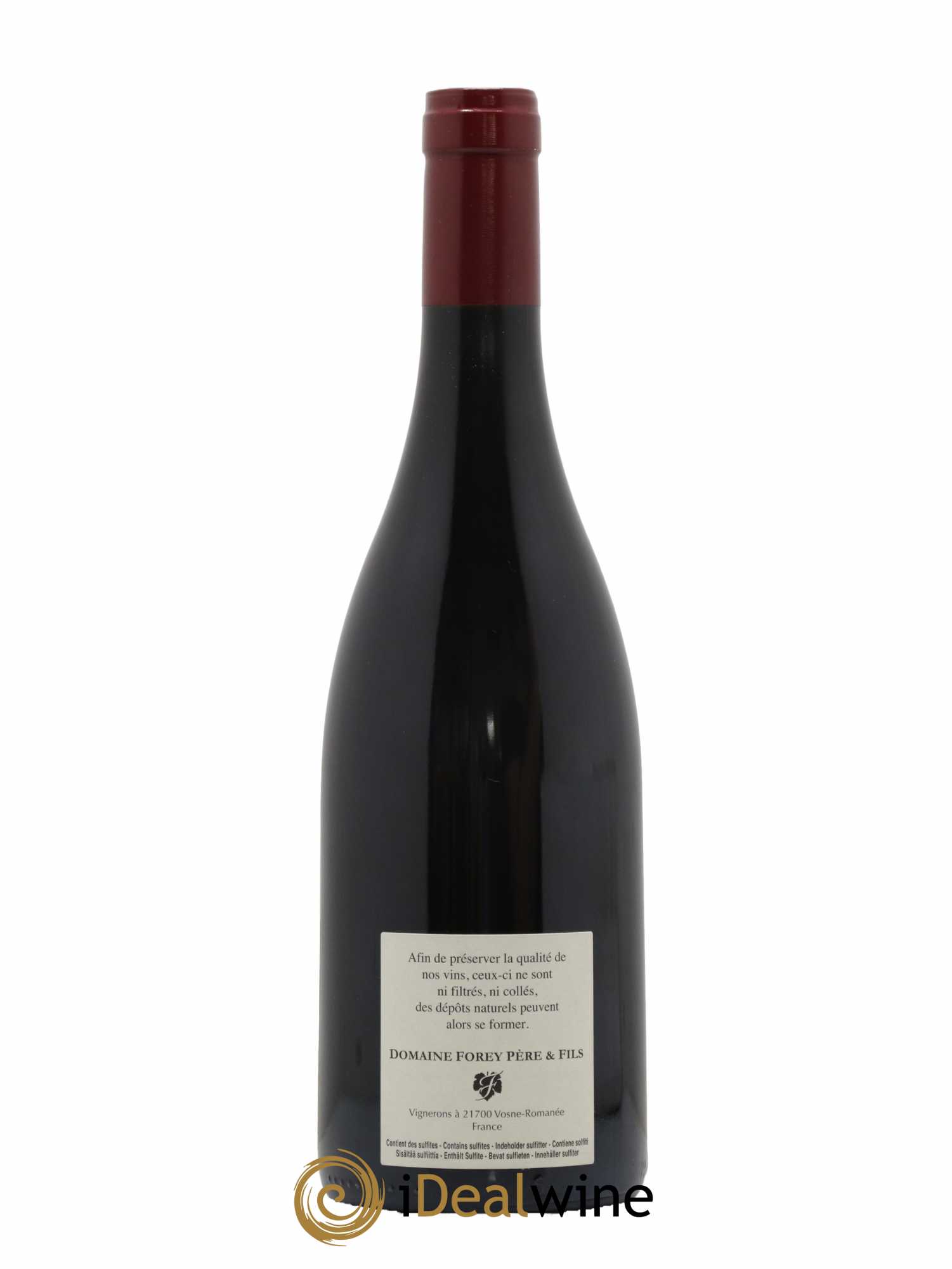 Vosne-Romanée 1er Cru Les Gaudichots Forey Père et Fils (Domaine) 2021 - Lot de 1 bouteille - 1