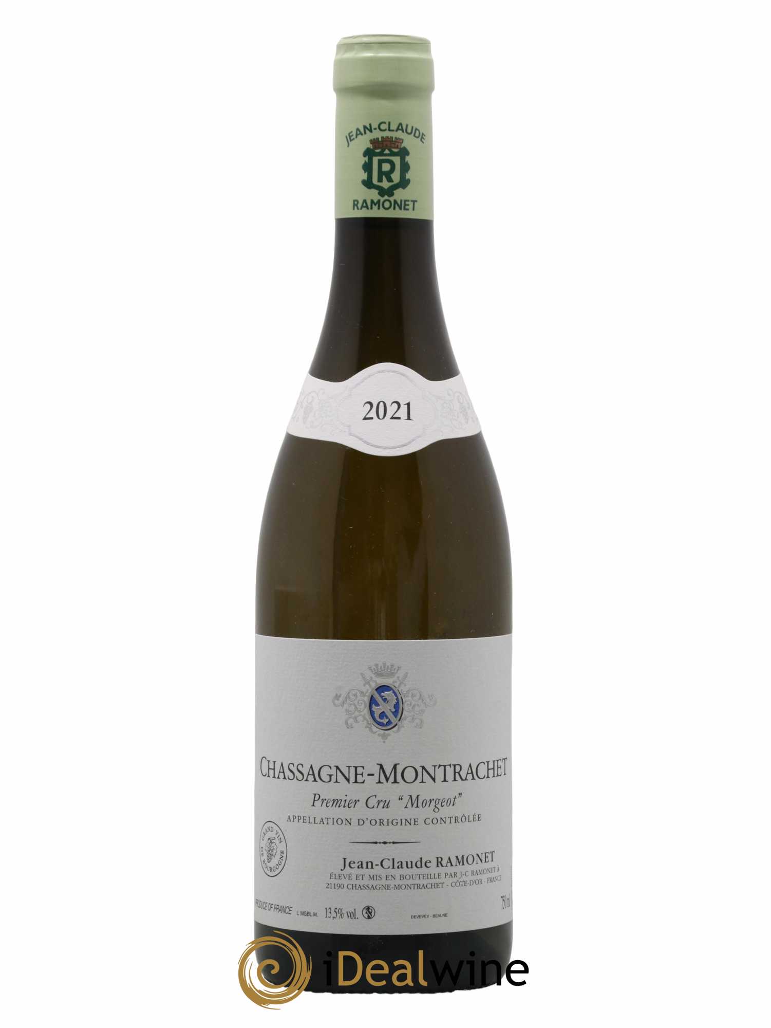 Chassagne-Montrachet 1er Cru Morgeot Ramonet (Domaine) 2021 - Lot de 1 bouteille - 0
