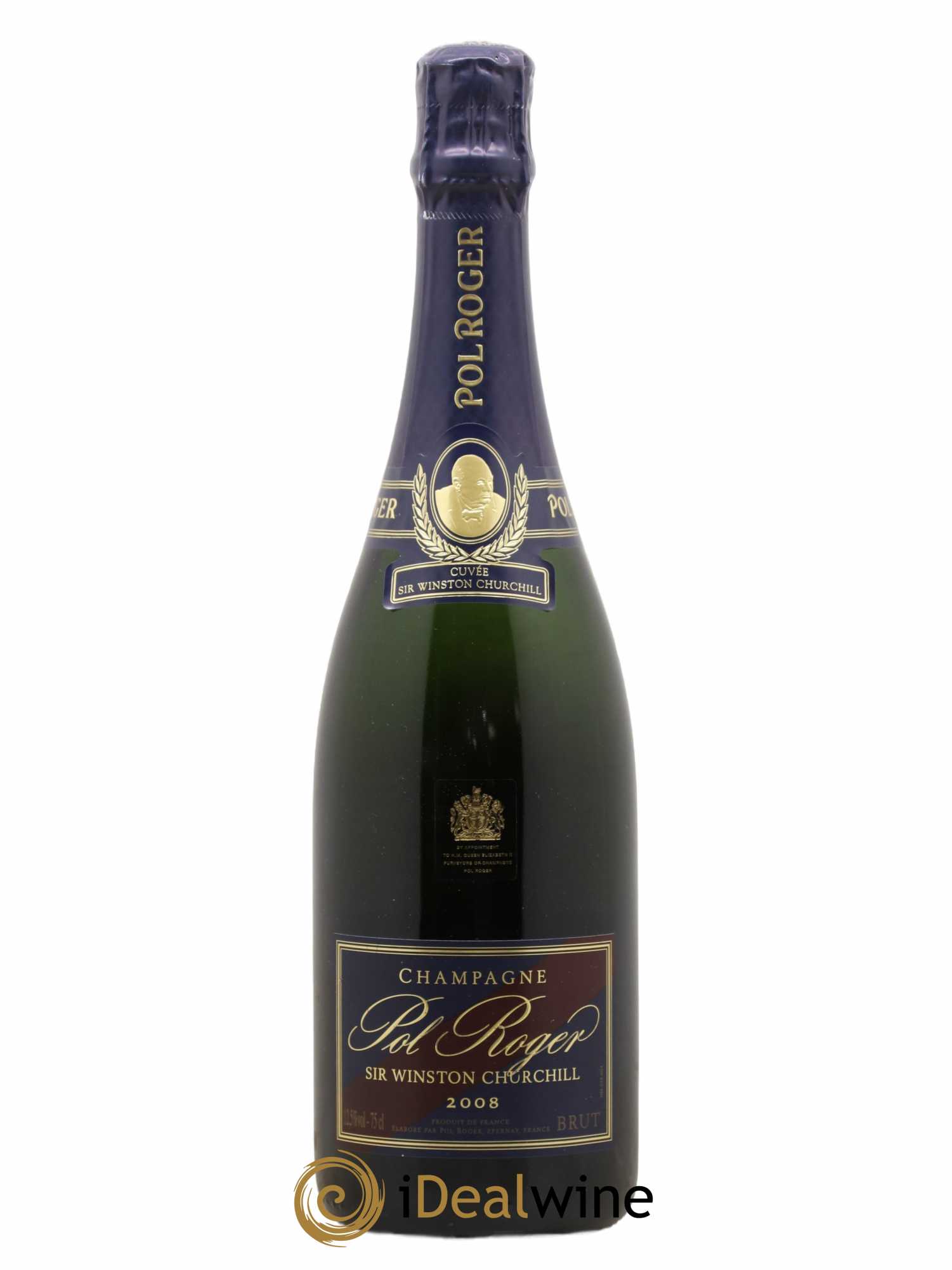 Cuvée Winston Churchill Pol Roger Brut 2008 - Lot de 1 bouteille - 0