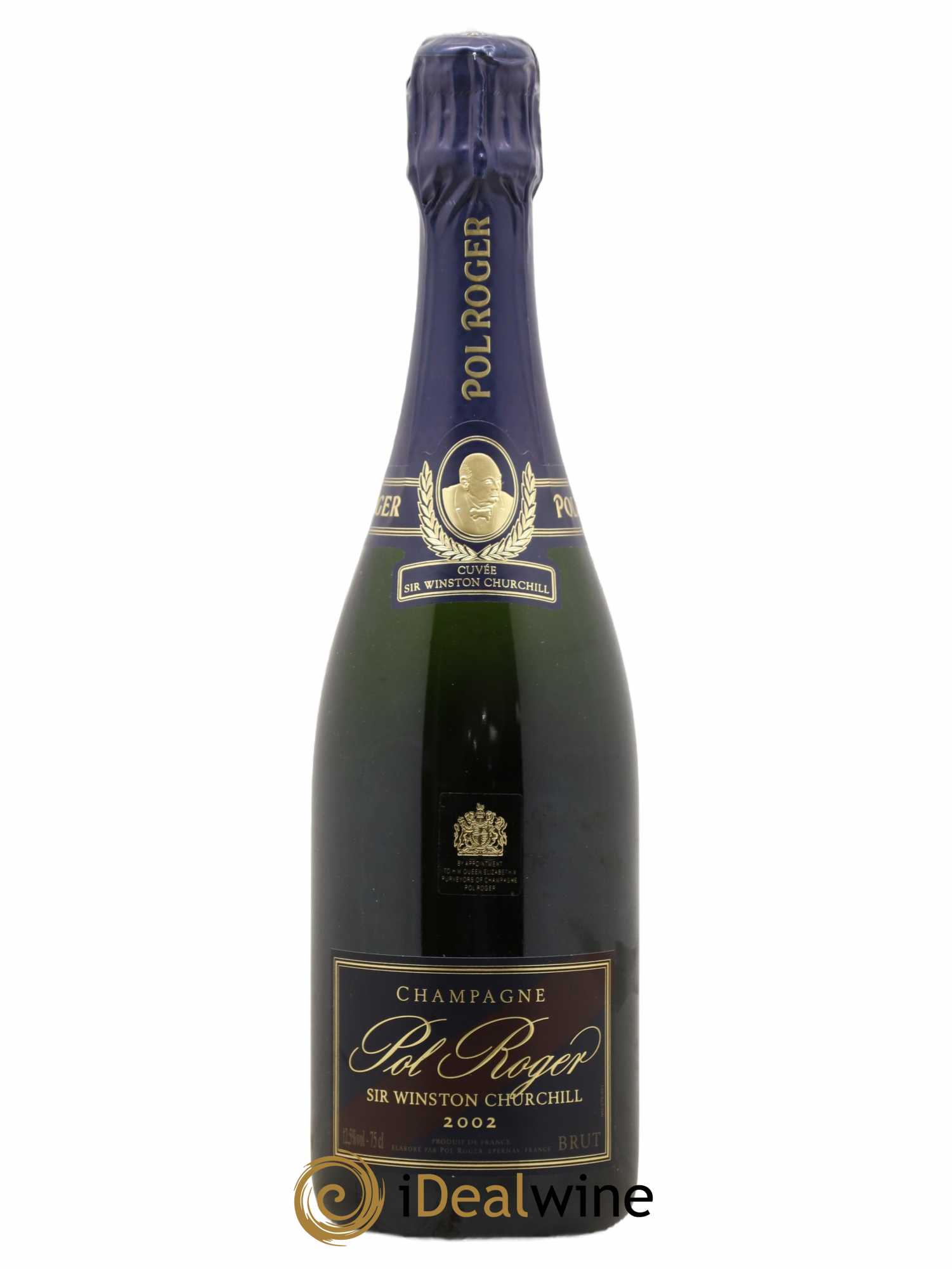 Cuvée Winston Churchill Pol Roger Brut 2002 - Lot de 1 bouteille - 0