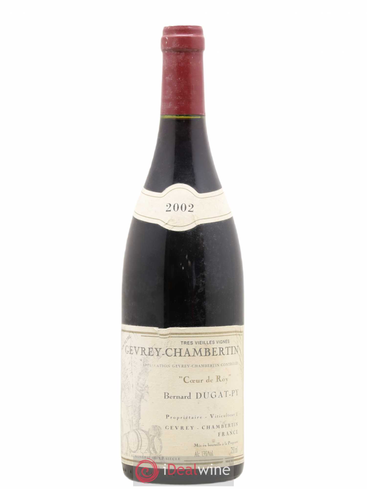 Gevrey-Chambertin Coeur de Roy Très Vieilles Vignes Dugat-Py 2002 - Lot de 1 bouteille - 0