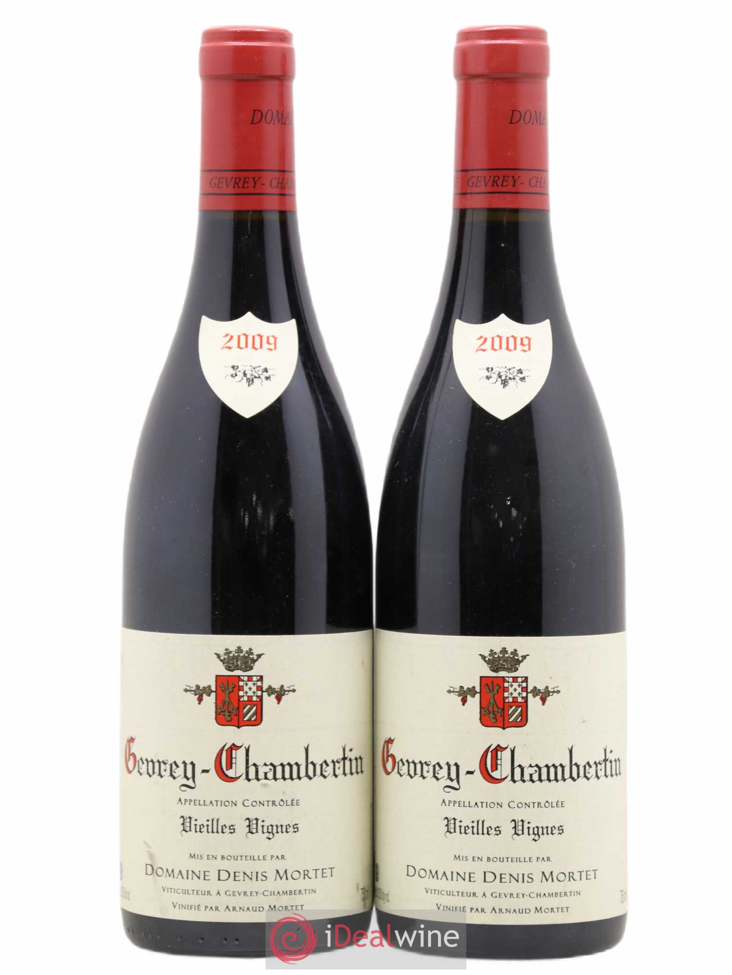 Gevrey-Chambertin Vieilles vignes Denis Mortet (Domaine) 2009 - Lot de 2 bouteilles - 0