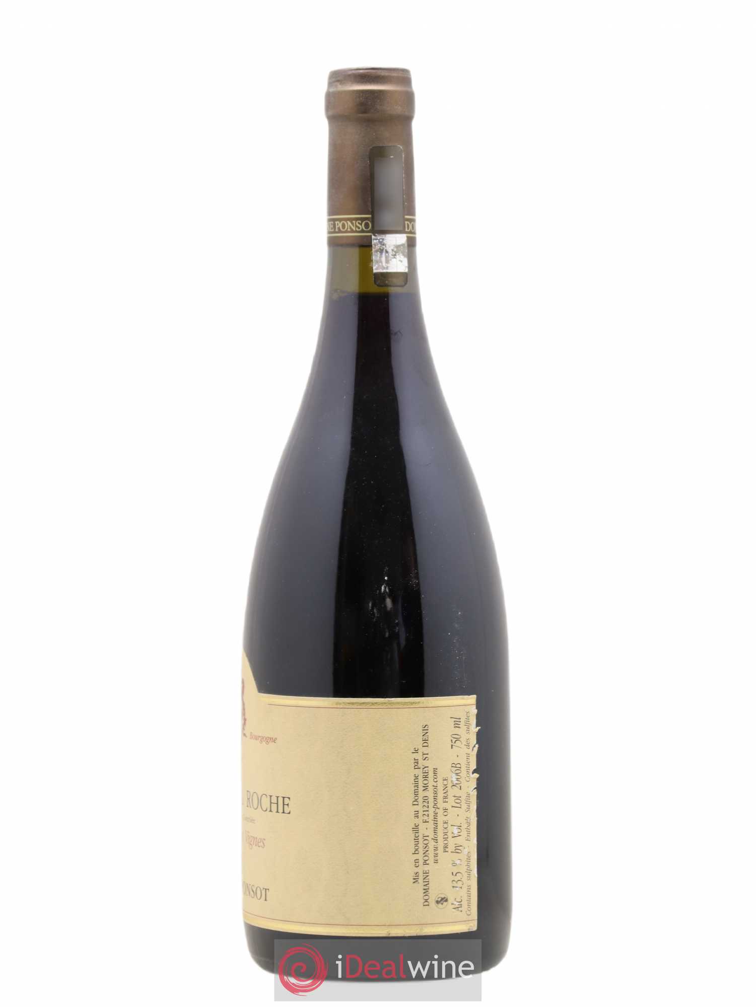 Clos de la Roche Grand Cru Vieilles Vignes Ponsot (Domaine) 2006 - Lot de 1 bouteille - 2