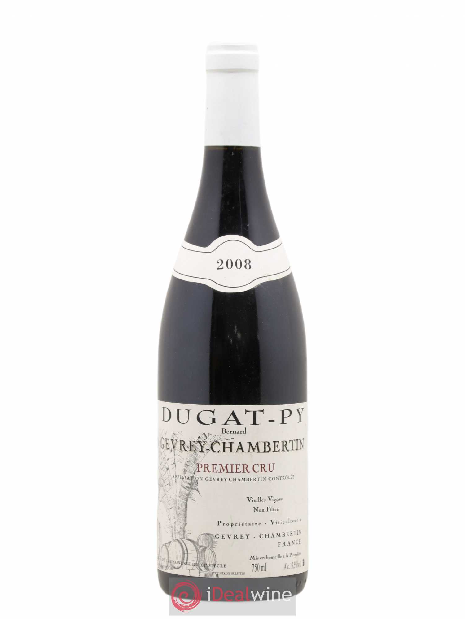 Gevrey-Chambertin 1er Cru Dugat-Py vieilles vignes 2008 - Posten von 1 Flasche - 0