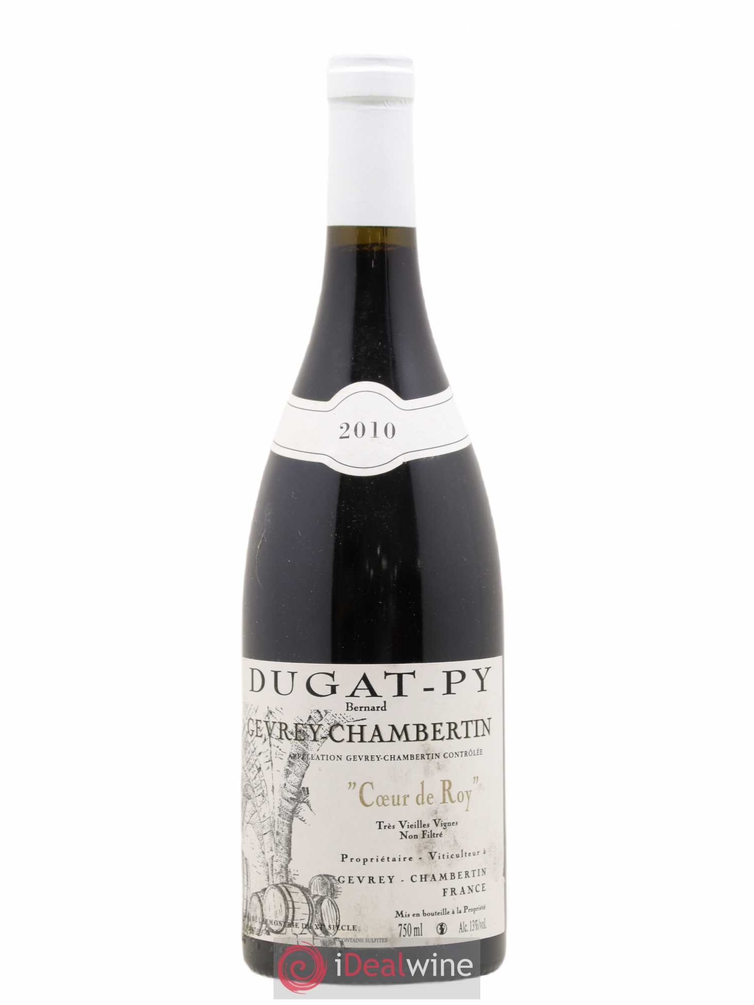 Gevrey-Chambertin Coeur de Roy Très Vieilles Vignes Dugat-Py 2010 - Lot de 1 bouteille - 0