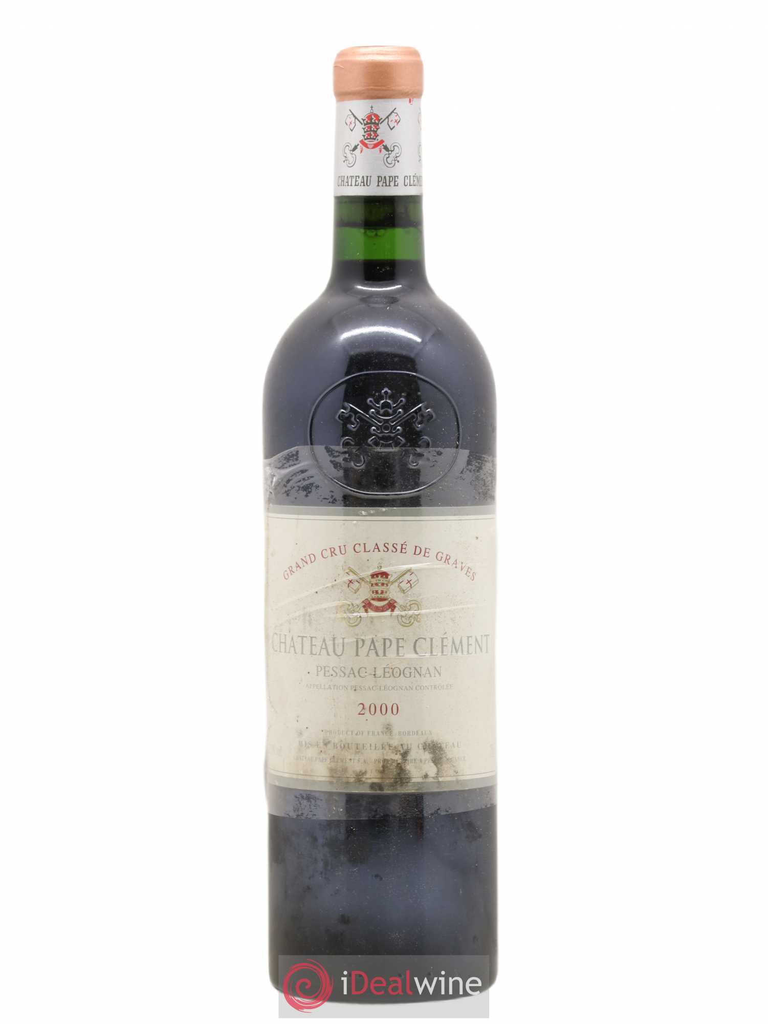 Château Pape Clément Cru Classé de Graves 2000 - Lot de 1 bouteille - 0