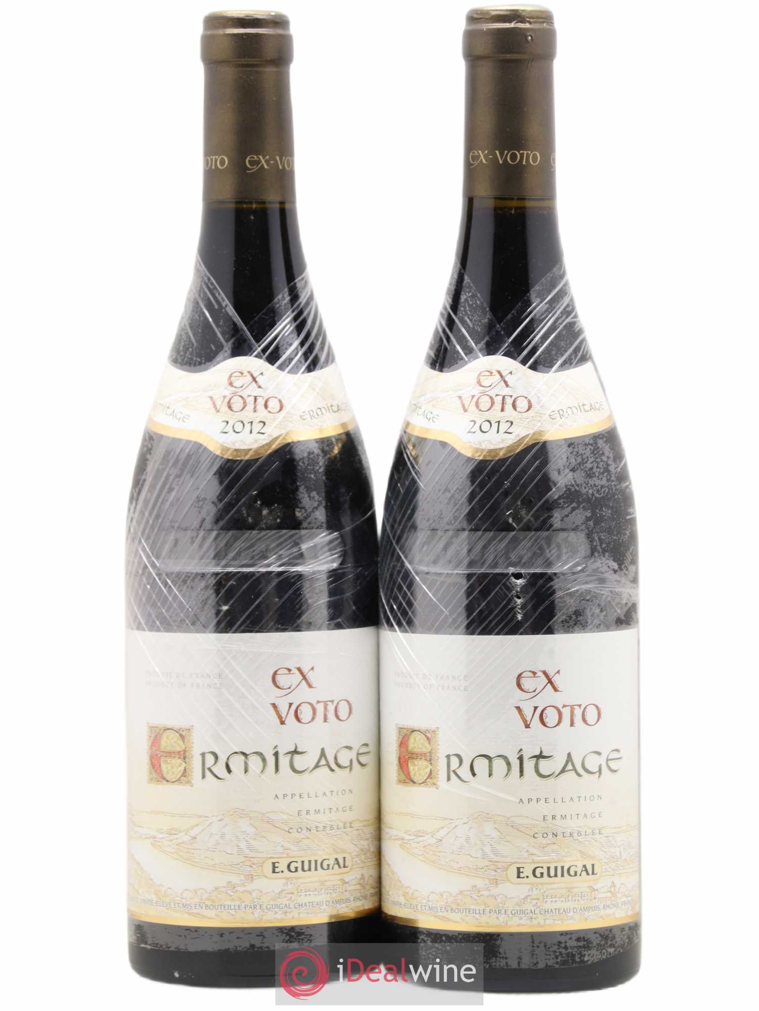 Ermitage Ex Voto Guigal 2012 - Lot de 2 bouteilles - 0