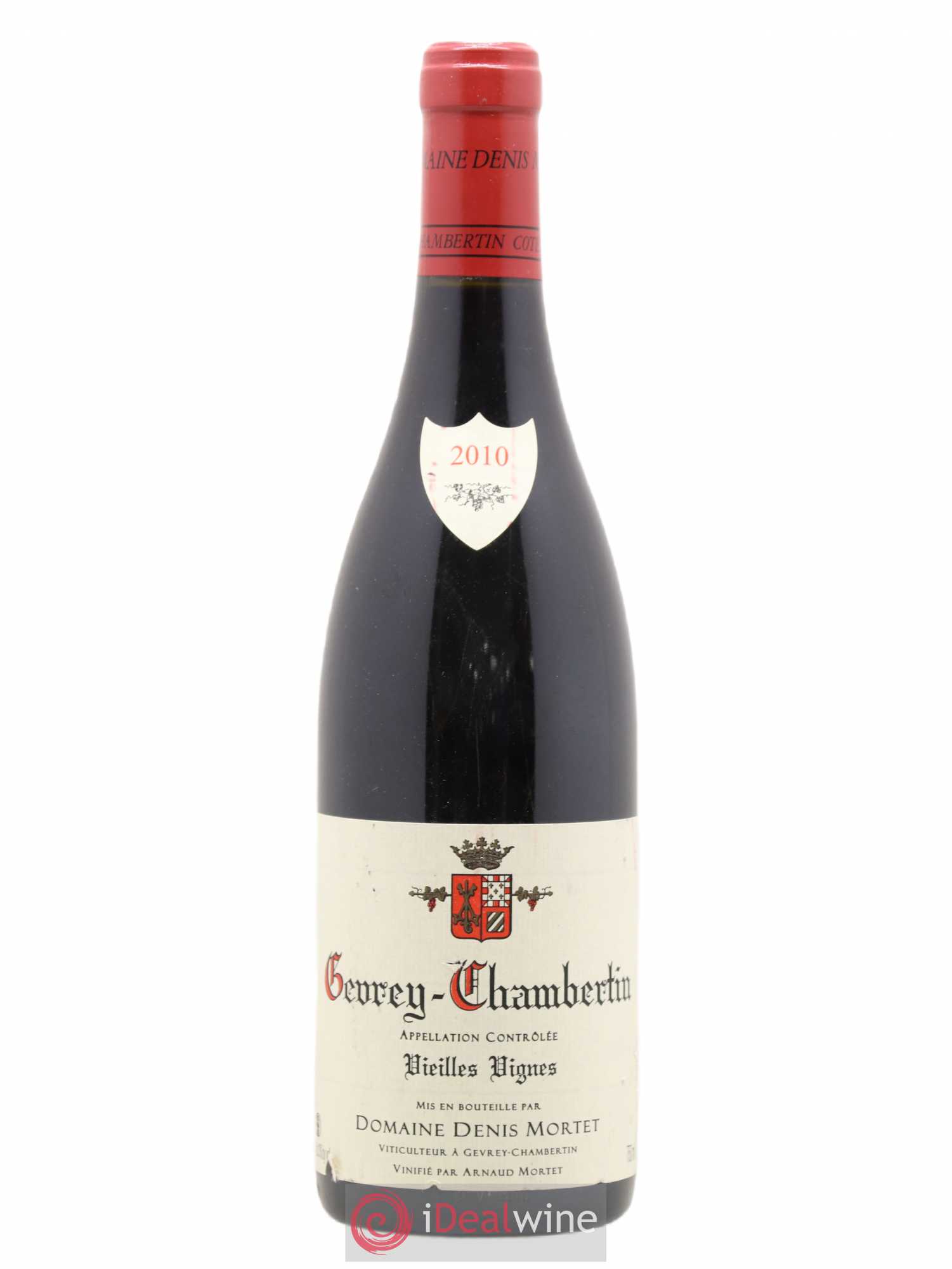Gevrey-Chambertin Vieilles vignes Denis Mortet (Domaine) 2010 - Lot de 1 bouteille - 0