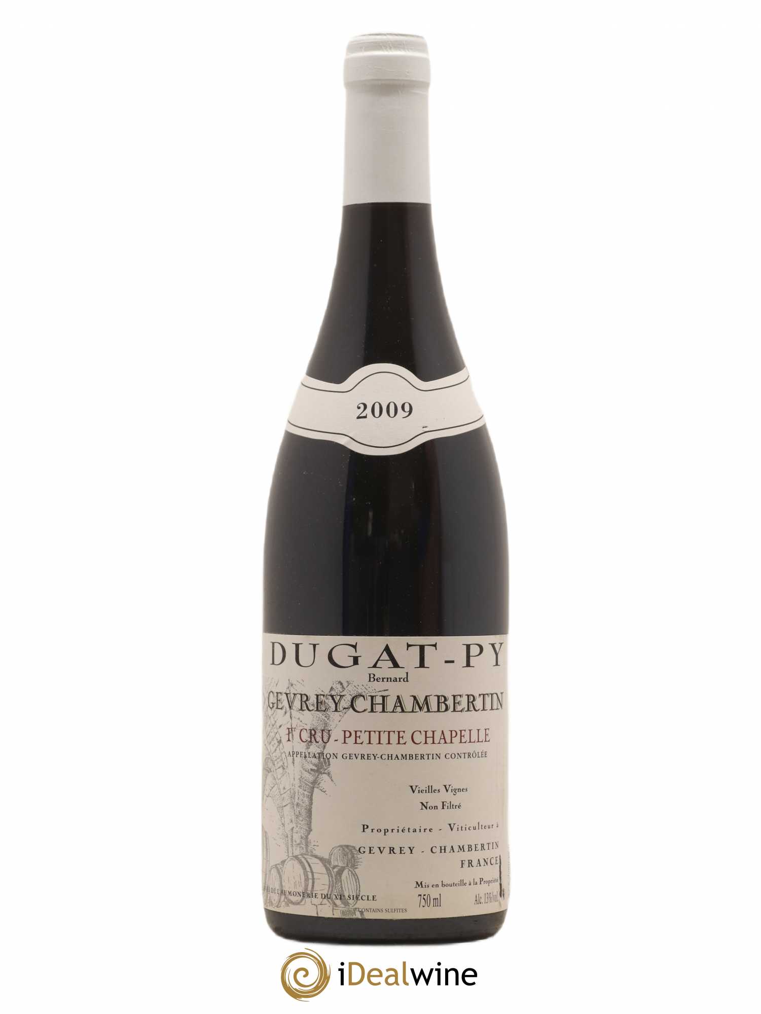 Gevrey-Chambertin 1er Cru Petite Chapelle Vieilles Vignes Dugat-Py 2009 - Lot de 1 bouteille - 0