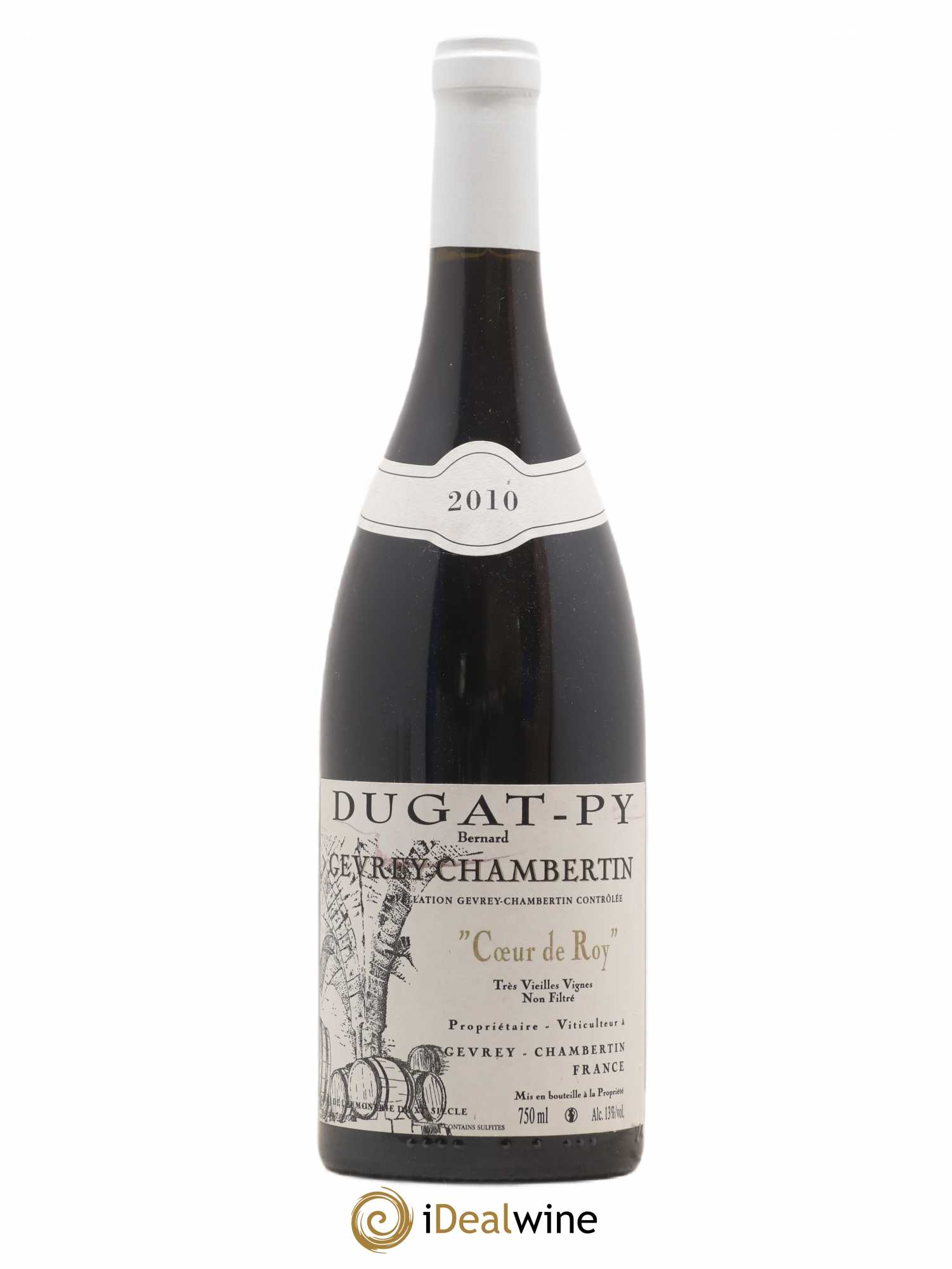 Gevrey-Chambertin Coeur de Roy Très Vieilles Vignes Dugat-Py 2010 - Lot de 1 bouteille - 0