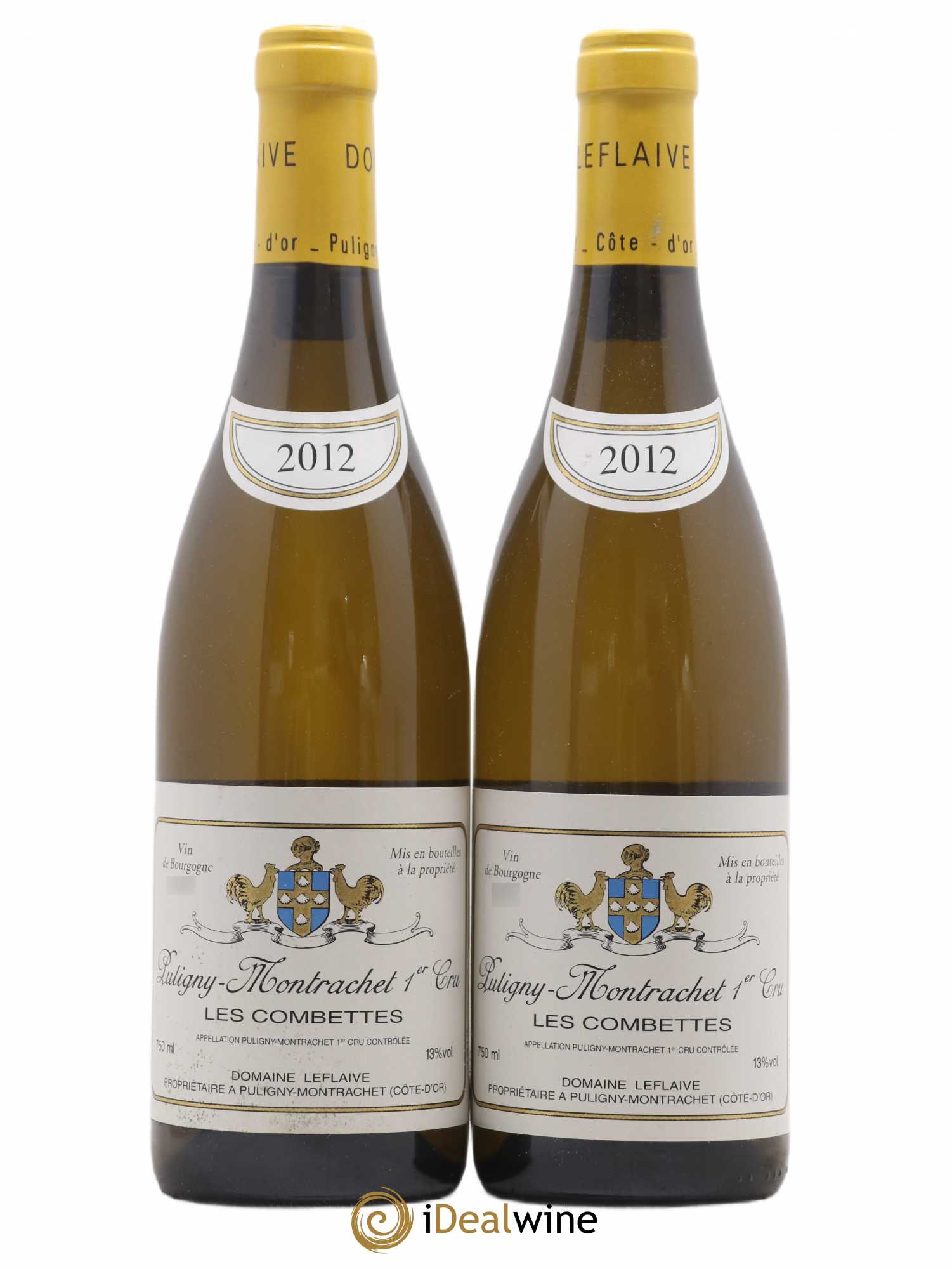 Puligny-Montrachet 1er Cru Les Combettes Leflaive (Domaine) 2012 - Lot de 2 bouteilles - 0