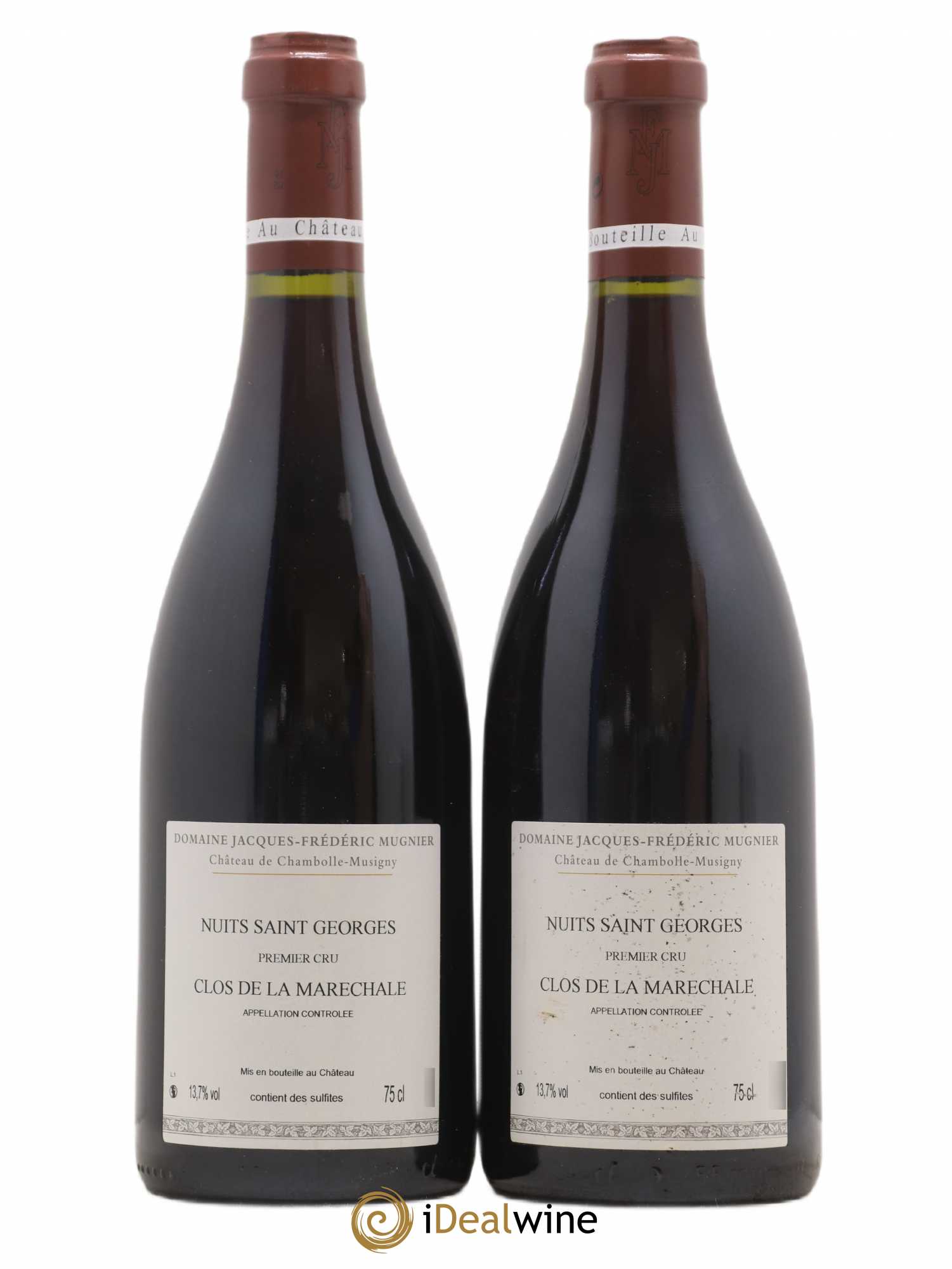 Nuits-Saint-Georges 1er Cru Clos de La Maréchale Jacques-Frédéric Mugnier 2009 - Lot de 2 bouteilles - 1