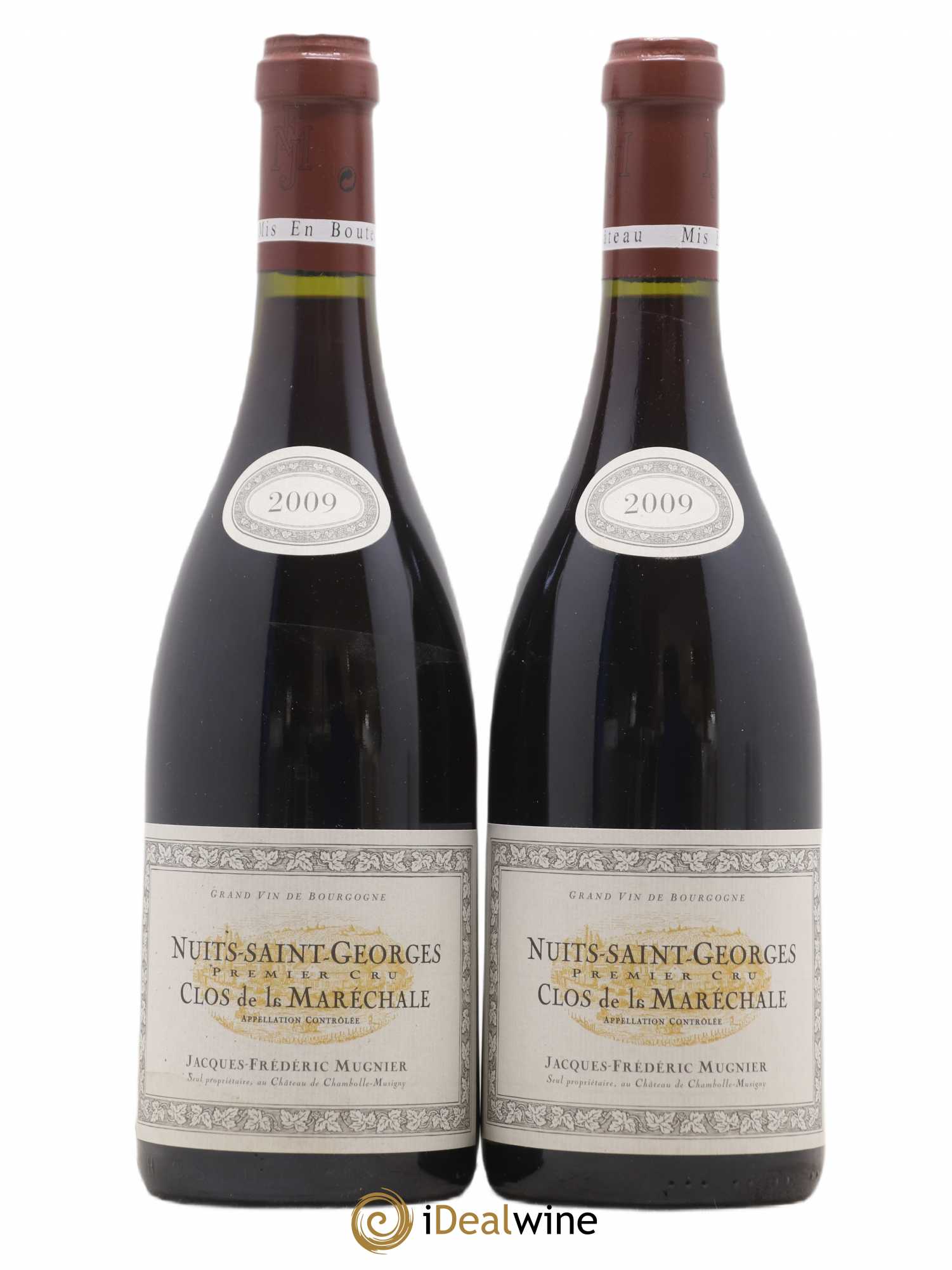 Nuits-Saint-Georges 1er Cru Clos de La Maréchale Jacques-Frédéric Mugnier 2009 - Lot de 2 bouteilles - 0