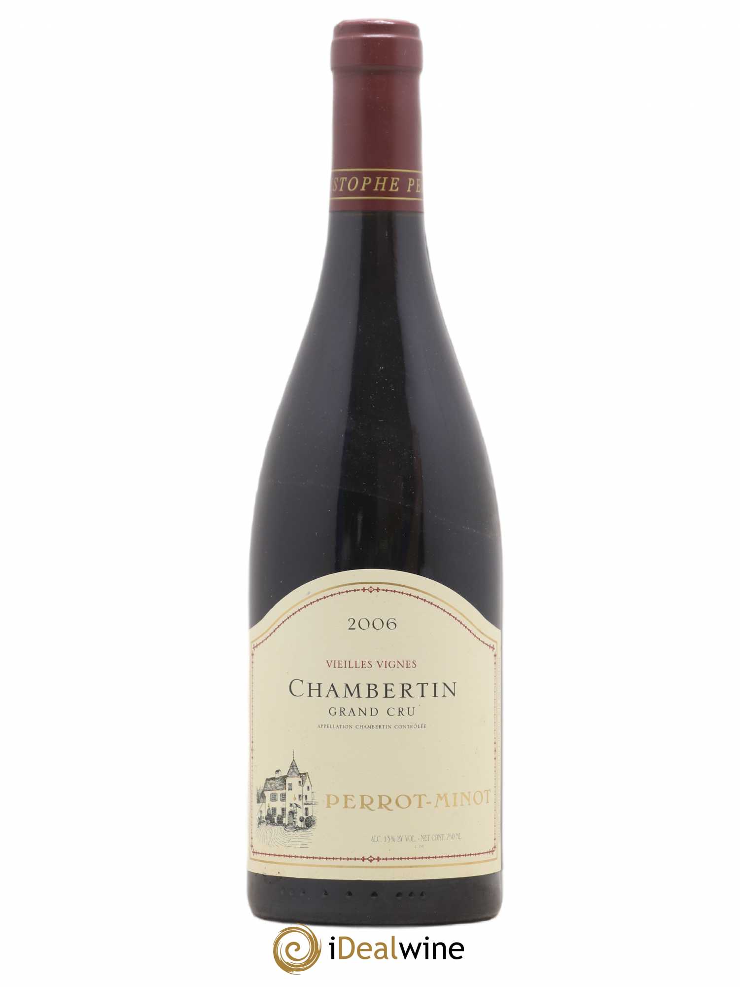 Chambertin Grand Cru Vieilles vignes Perrot-Minot 2006 - Lot de 1 bouteille - 0