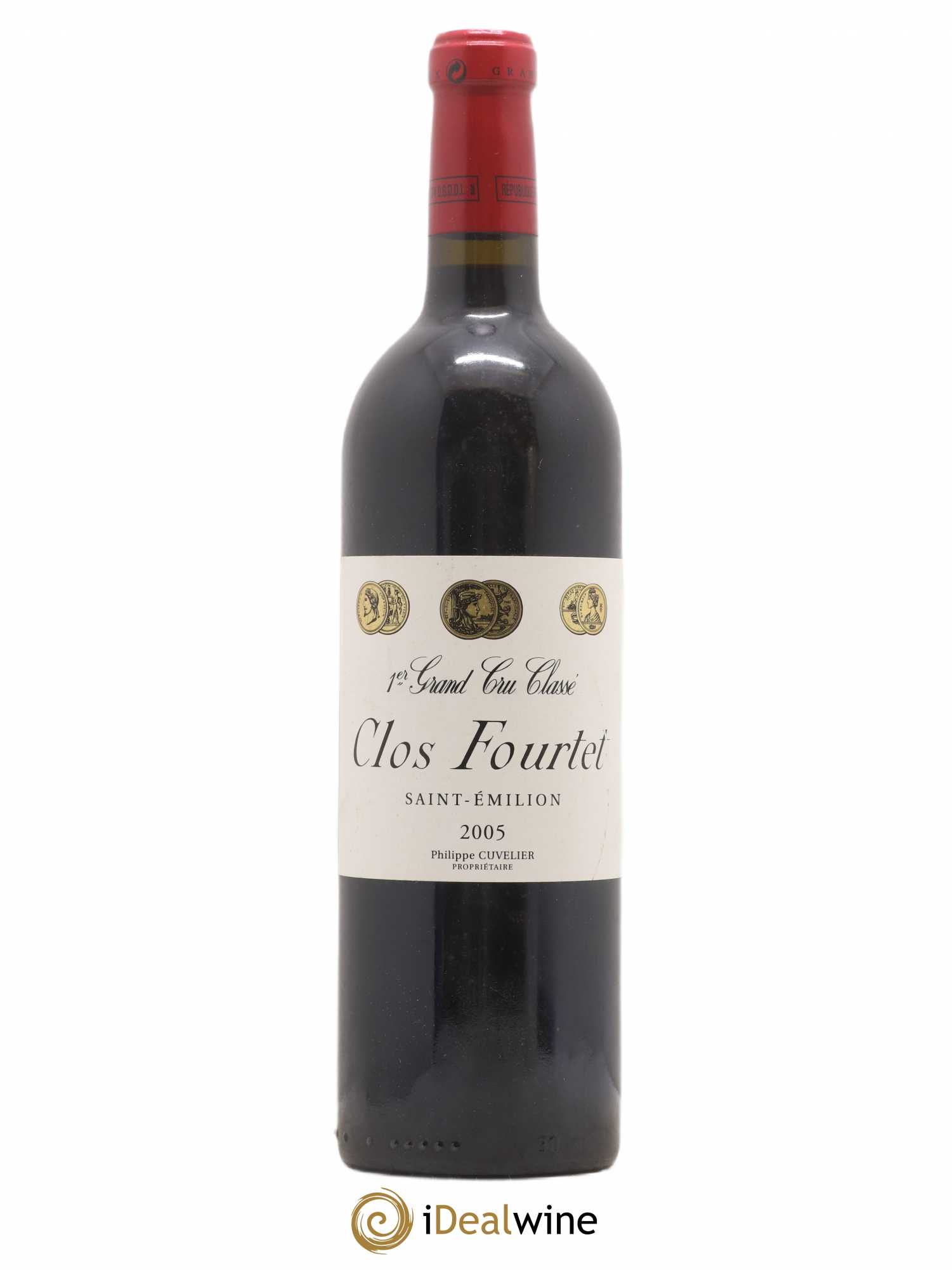 Clos Fourtet 1er Grand Cru Classé B 2005 - Lot de 1 bouteille - 0