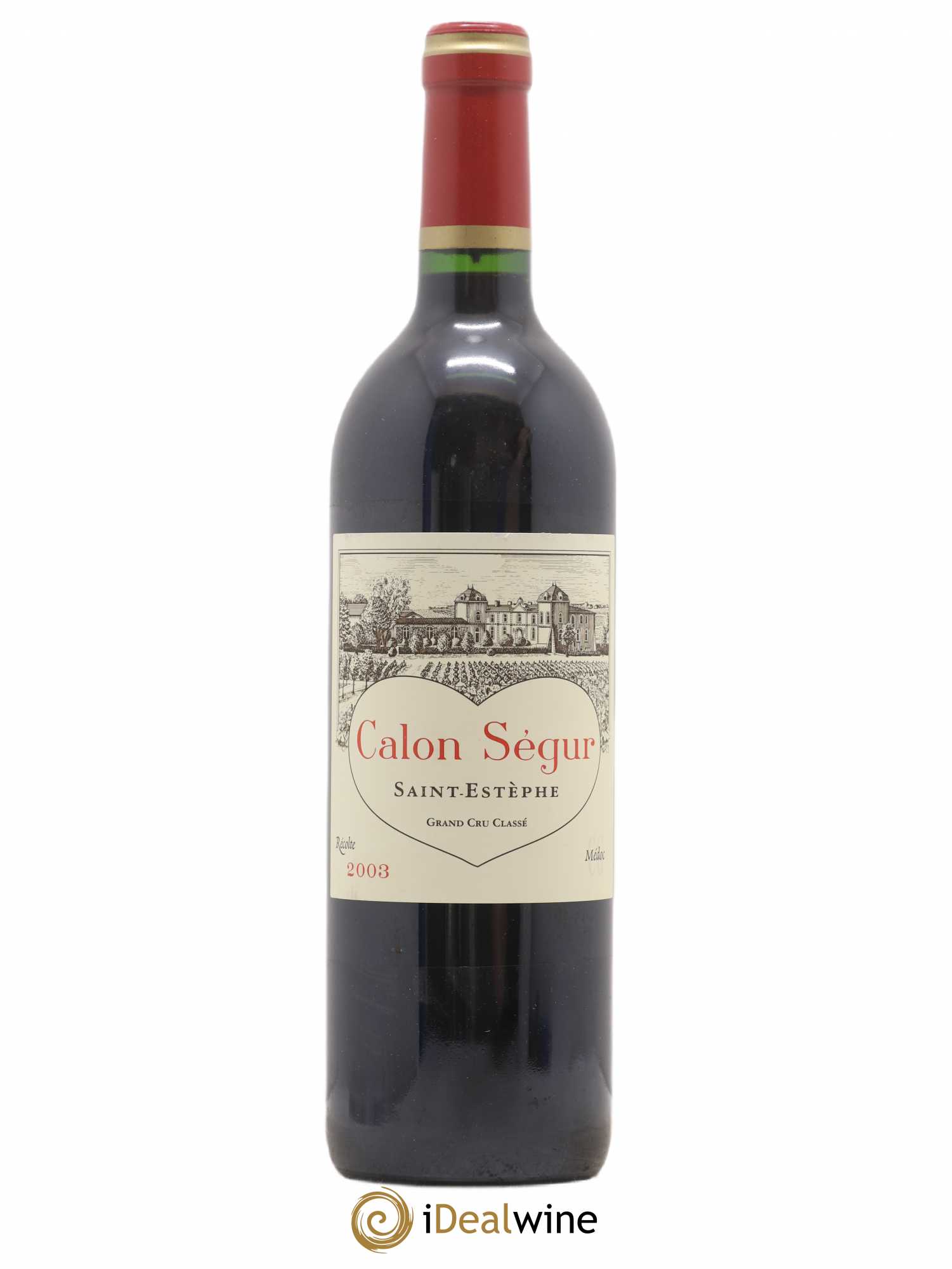 Château Calon Ségur 3ème Grand Cru Classé 2003 - Lot de 1 bouteille - 0